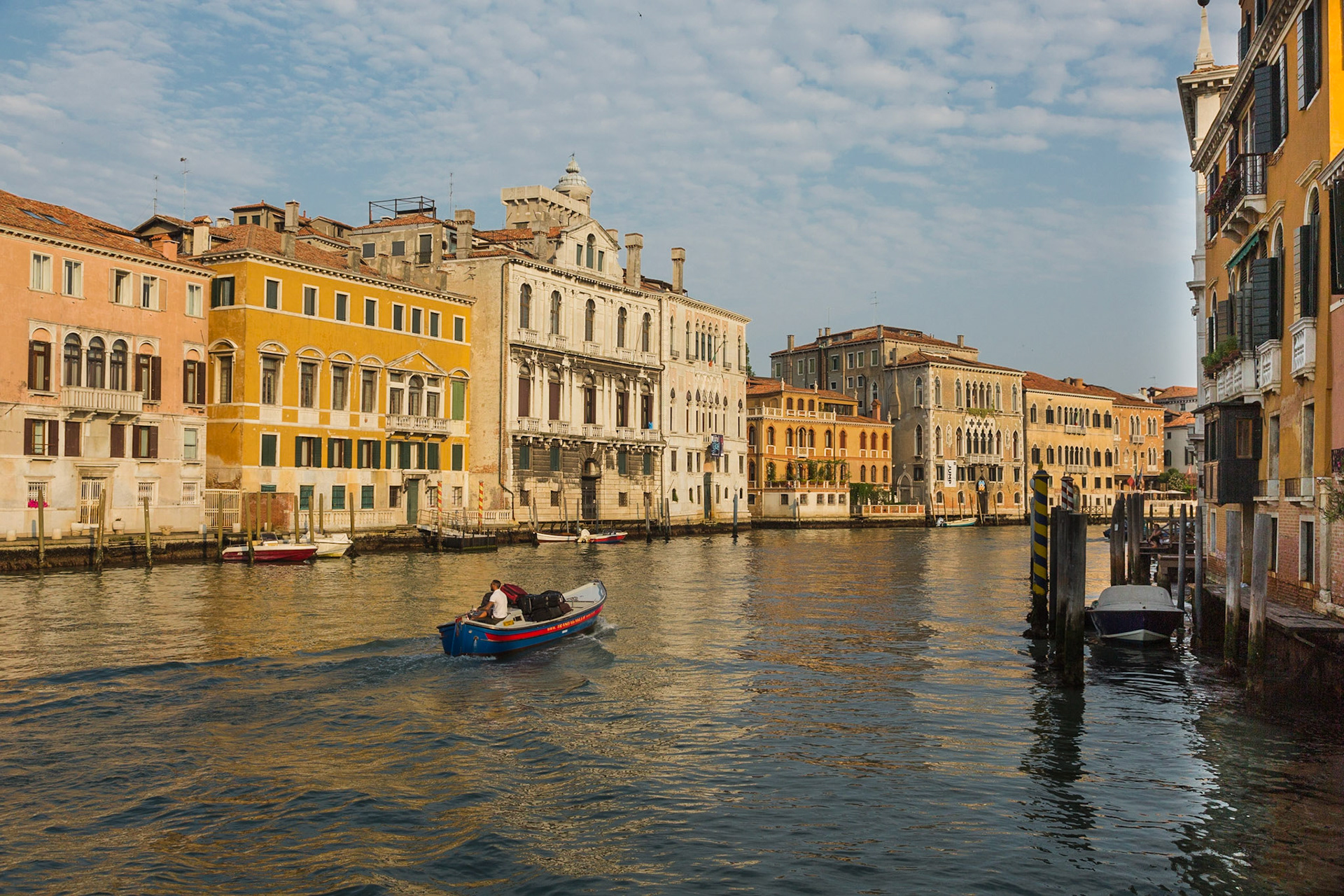 Grand canal in morning light