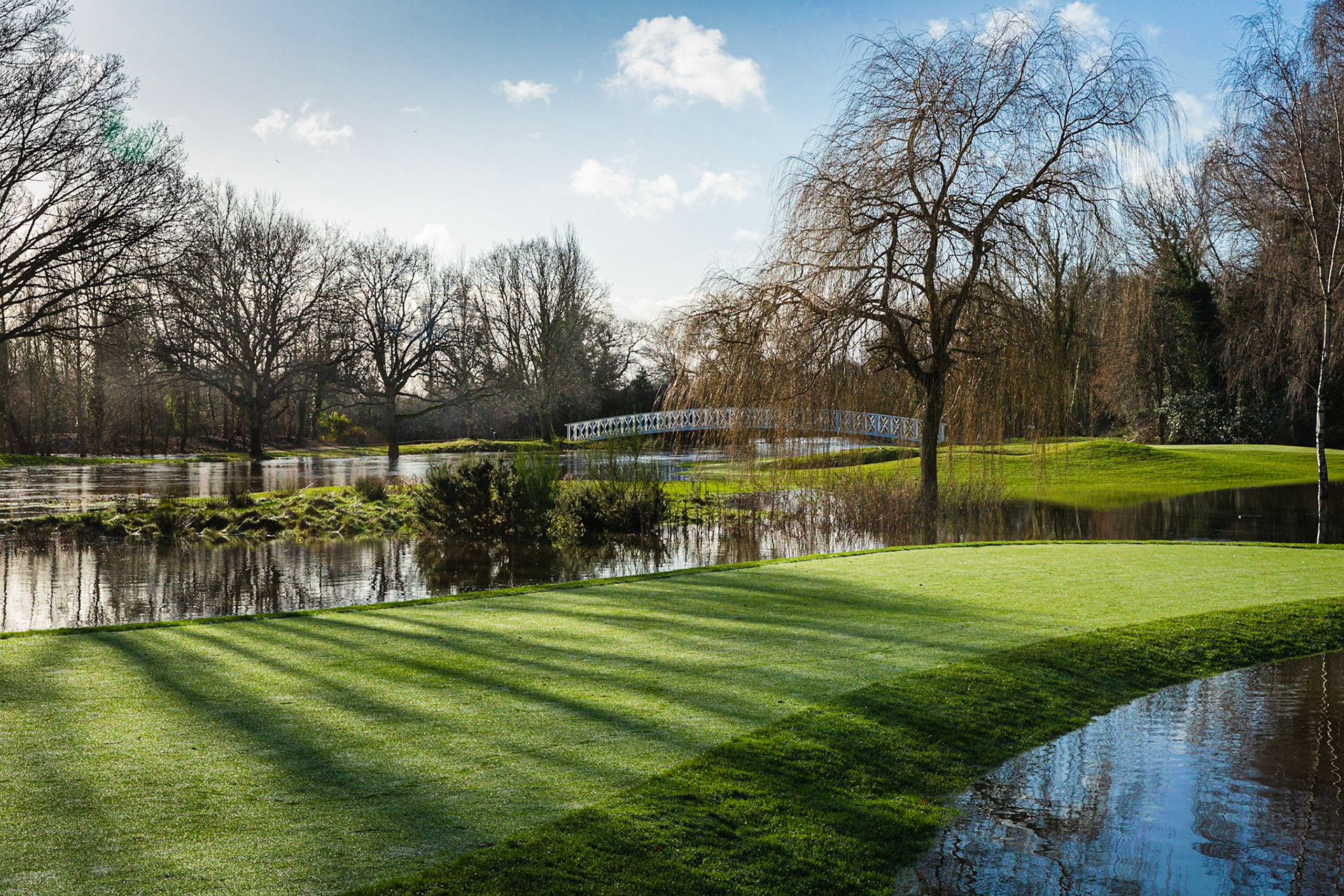 Flooding on Wisley GC