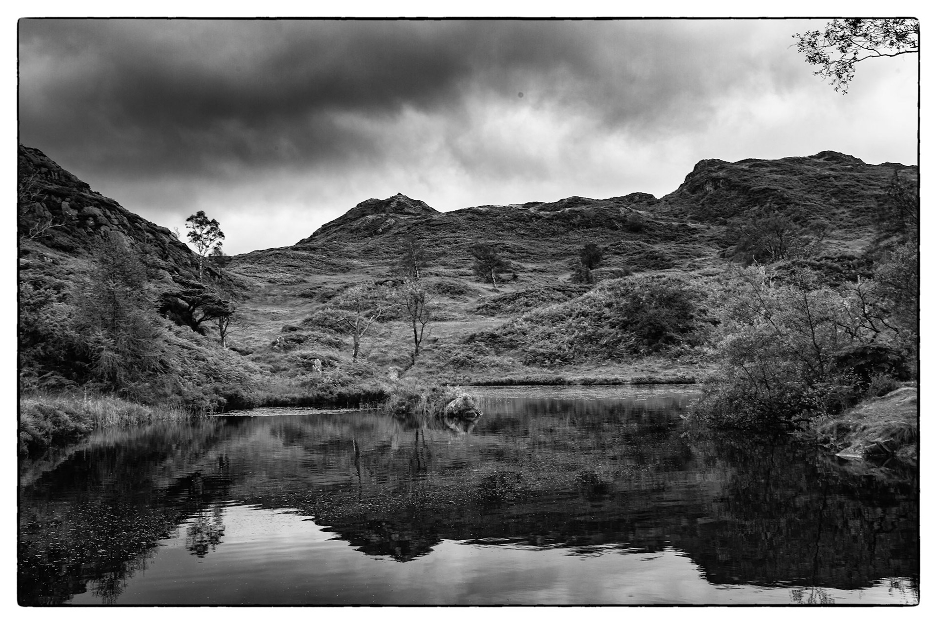 Holme Fell reservoir