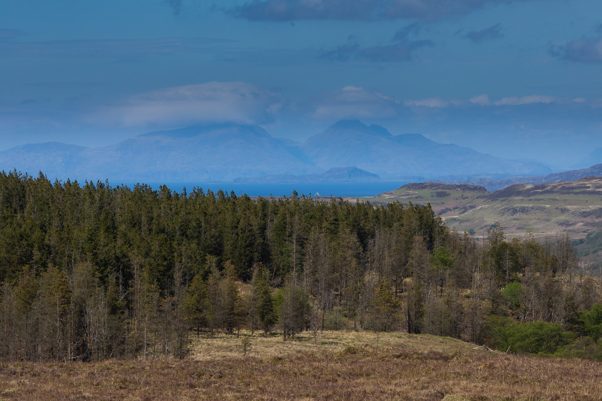 Lesser Isles from  Mull