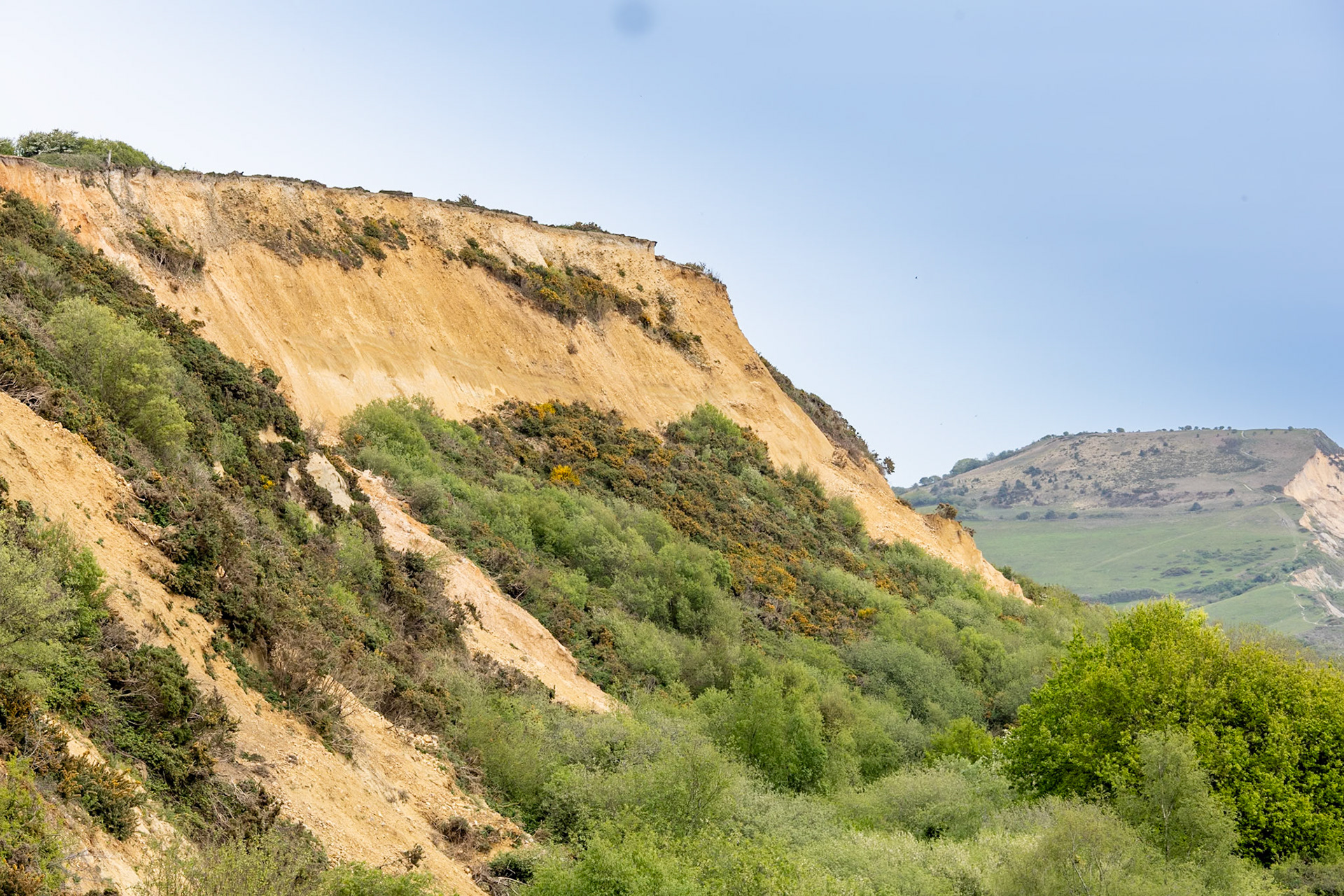 Erosion towards Golden Gap