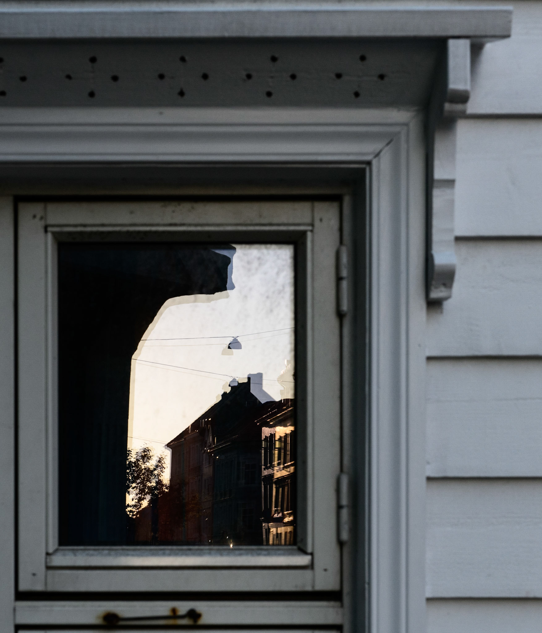 Fenetre sur Rue - Bergen - Norvège