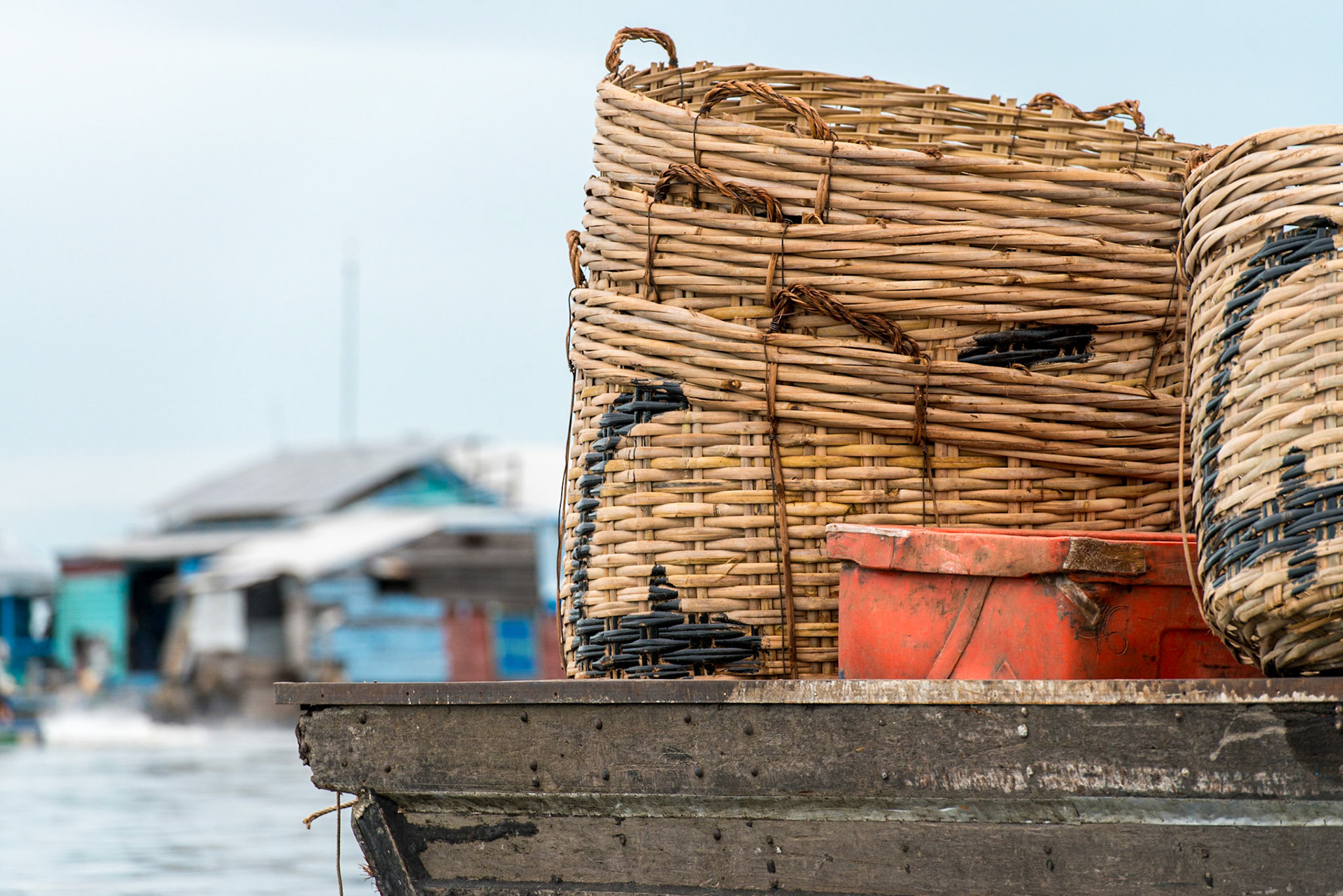 Village flottant - Tonlé Sap
