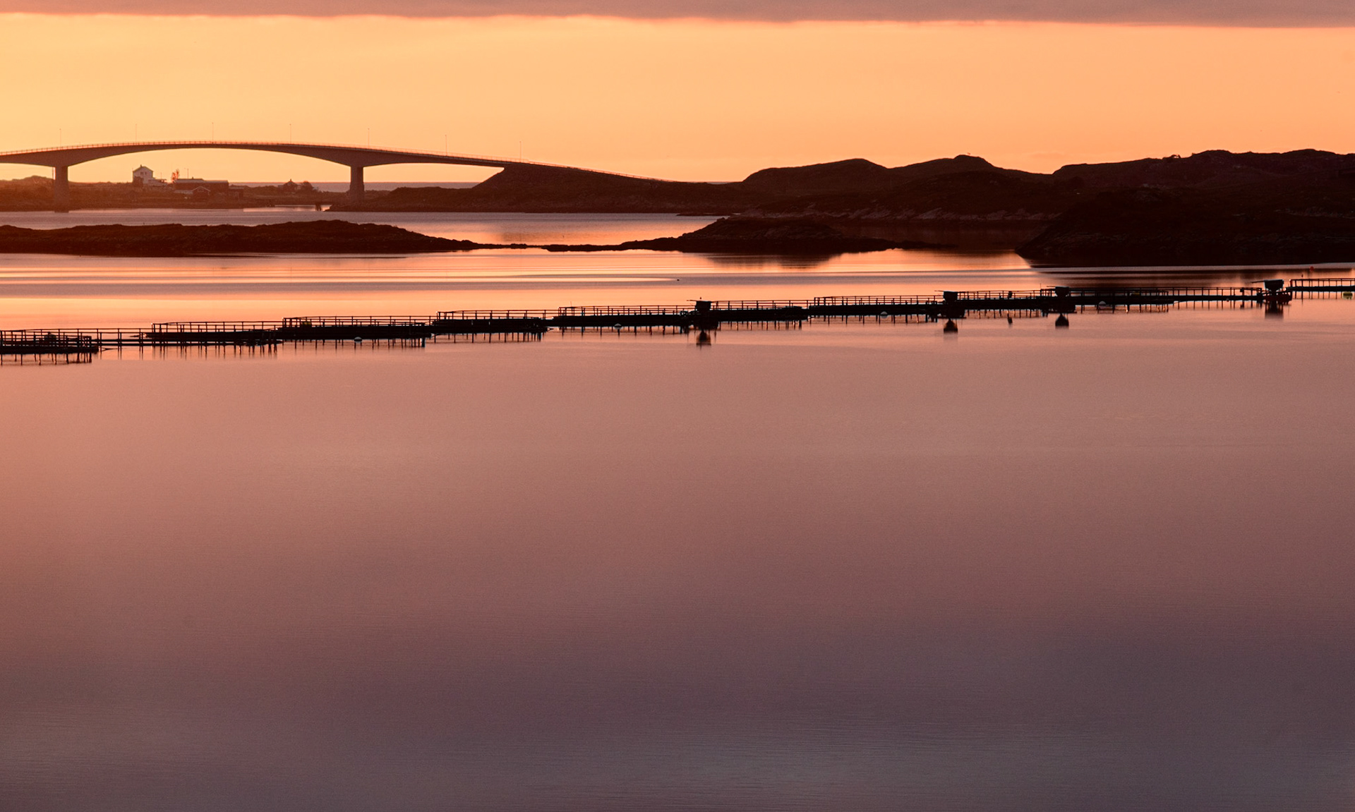 Soleil de minuit - Iles Lofoten