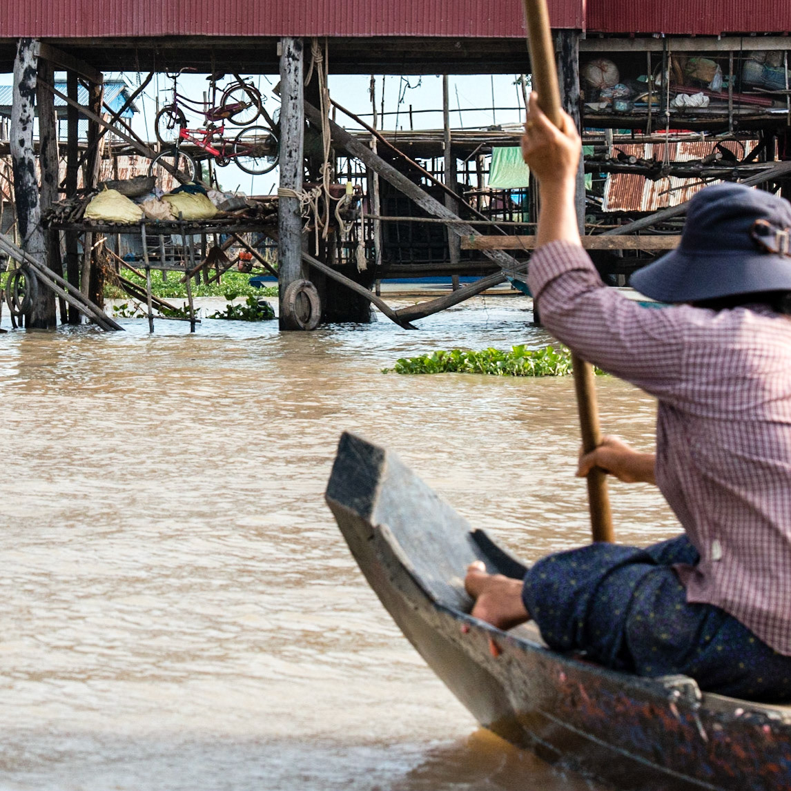 Village flottant - Tonlé Sap