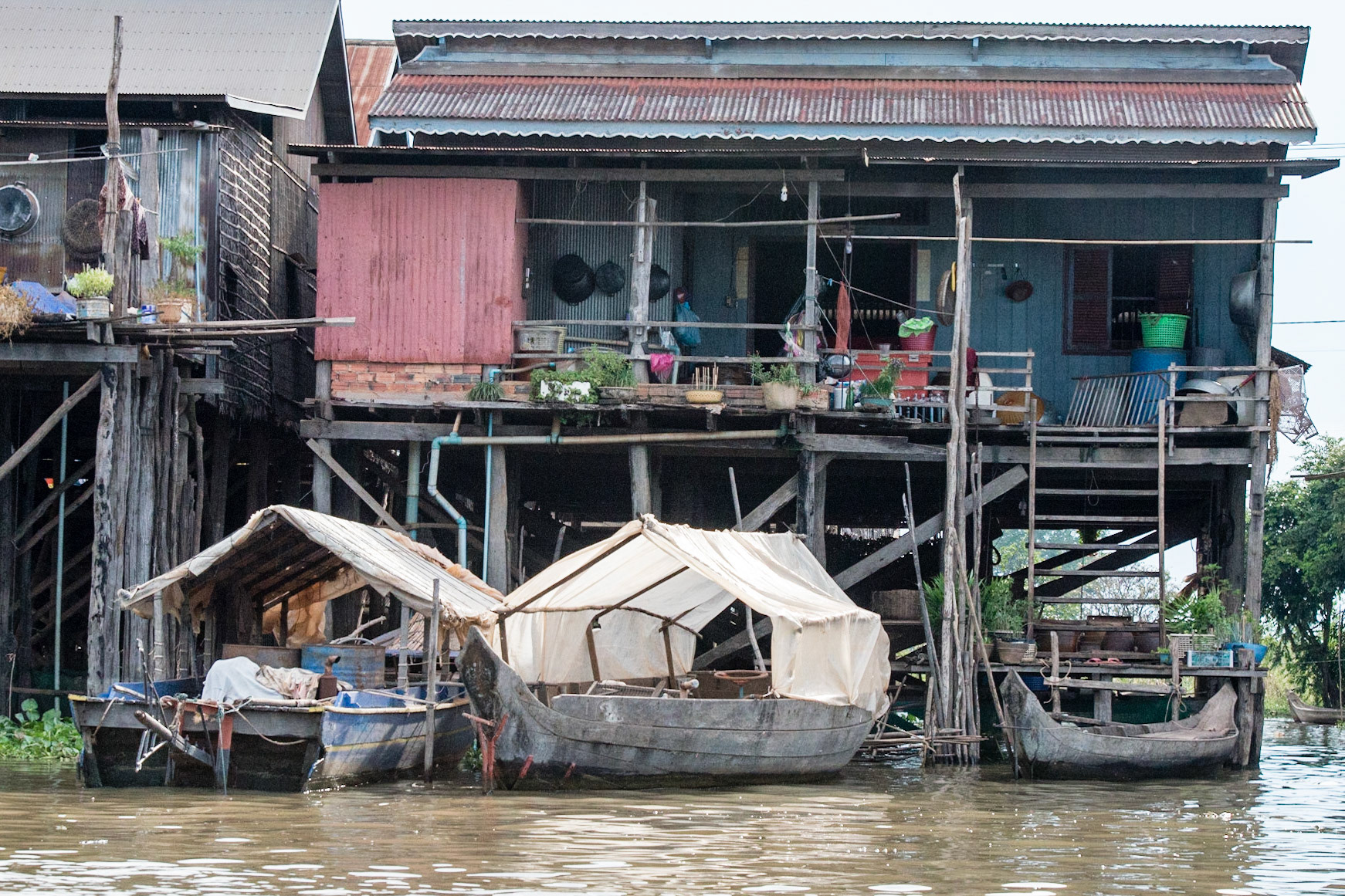 Village flottant - Tonlé Sap