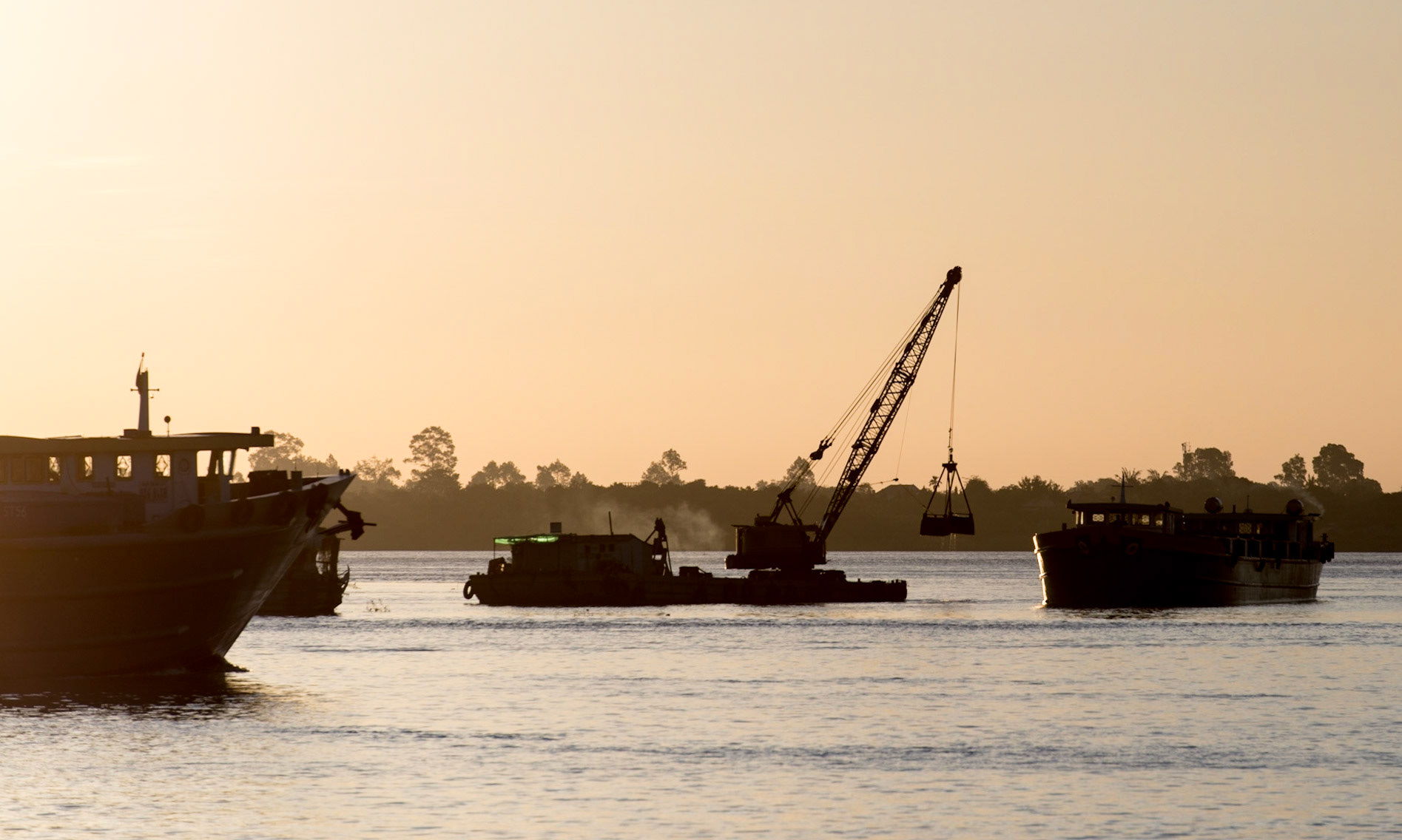 Vie sur le Mékong - Phnom Penh