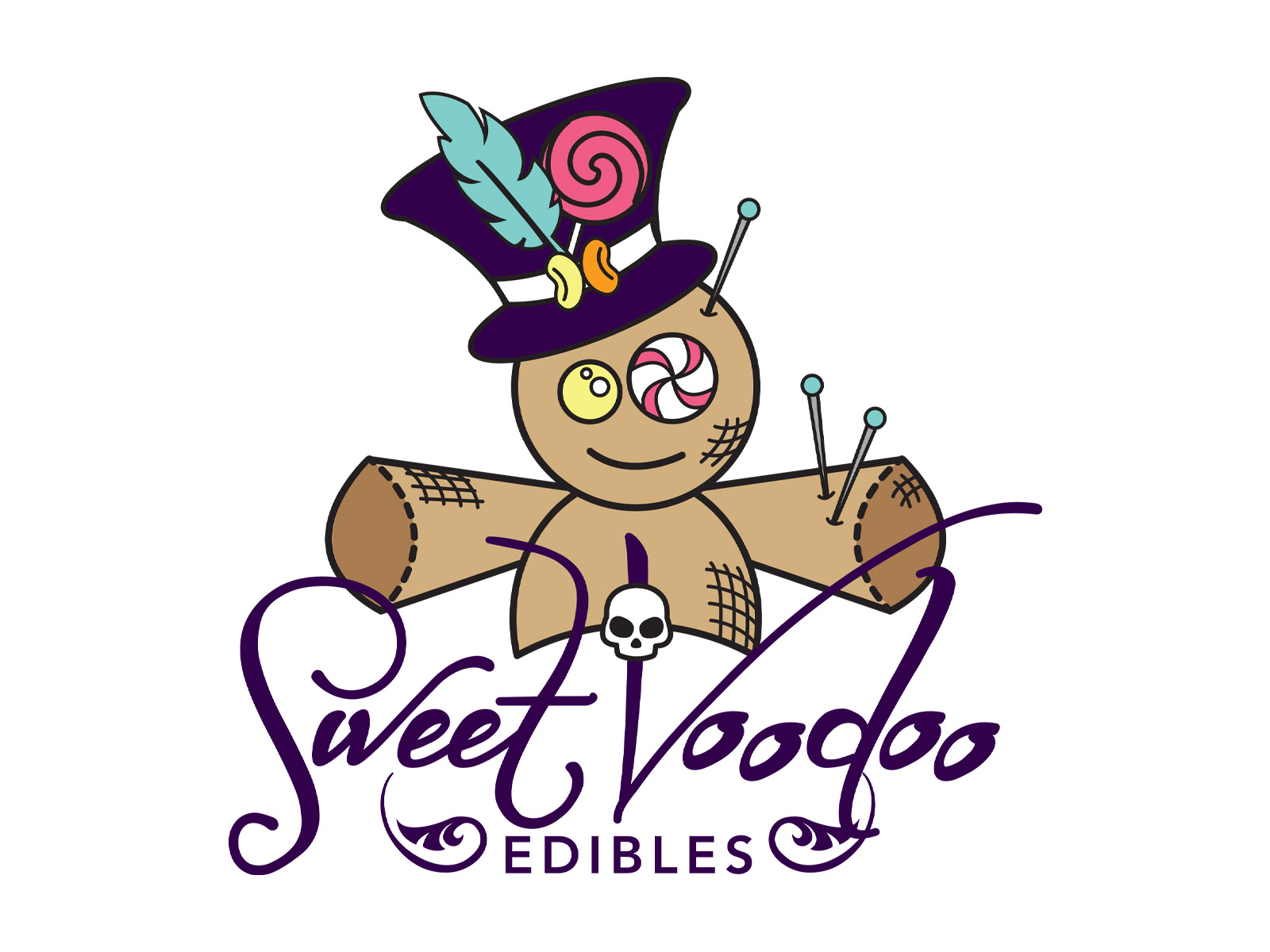 Logo Design for Voodoo Edibles.