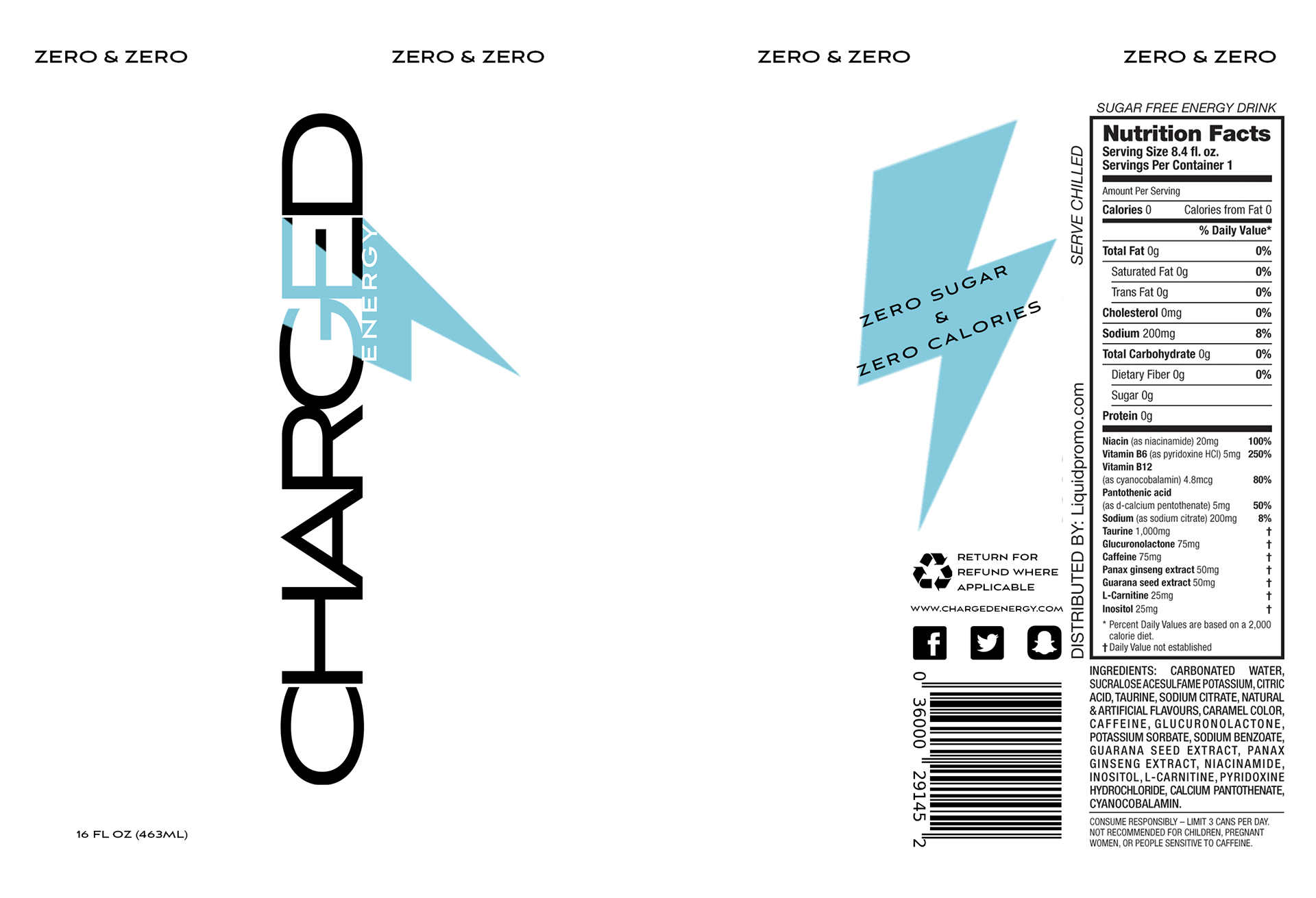 Can for Energy Drink