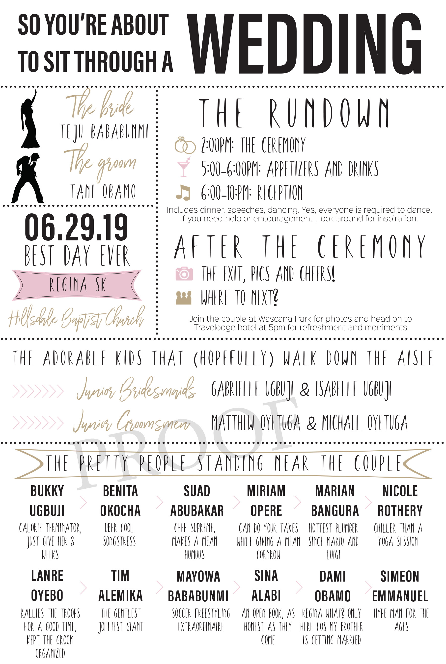 Program front