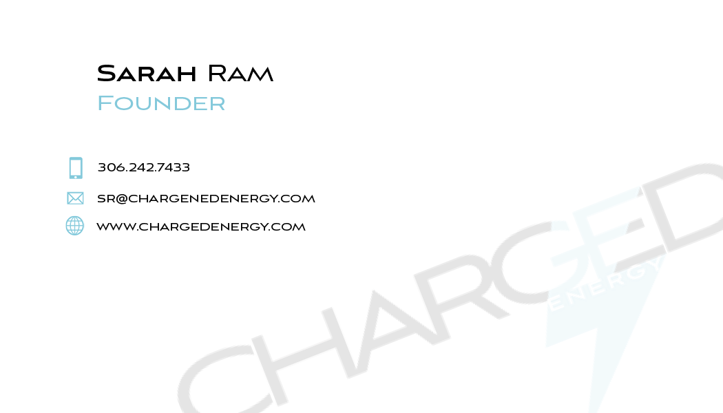 Back of business card
