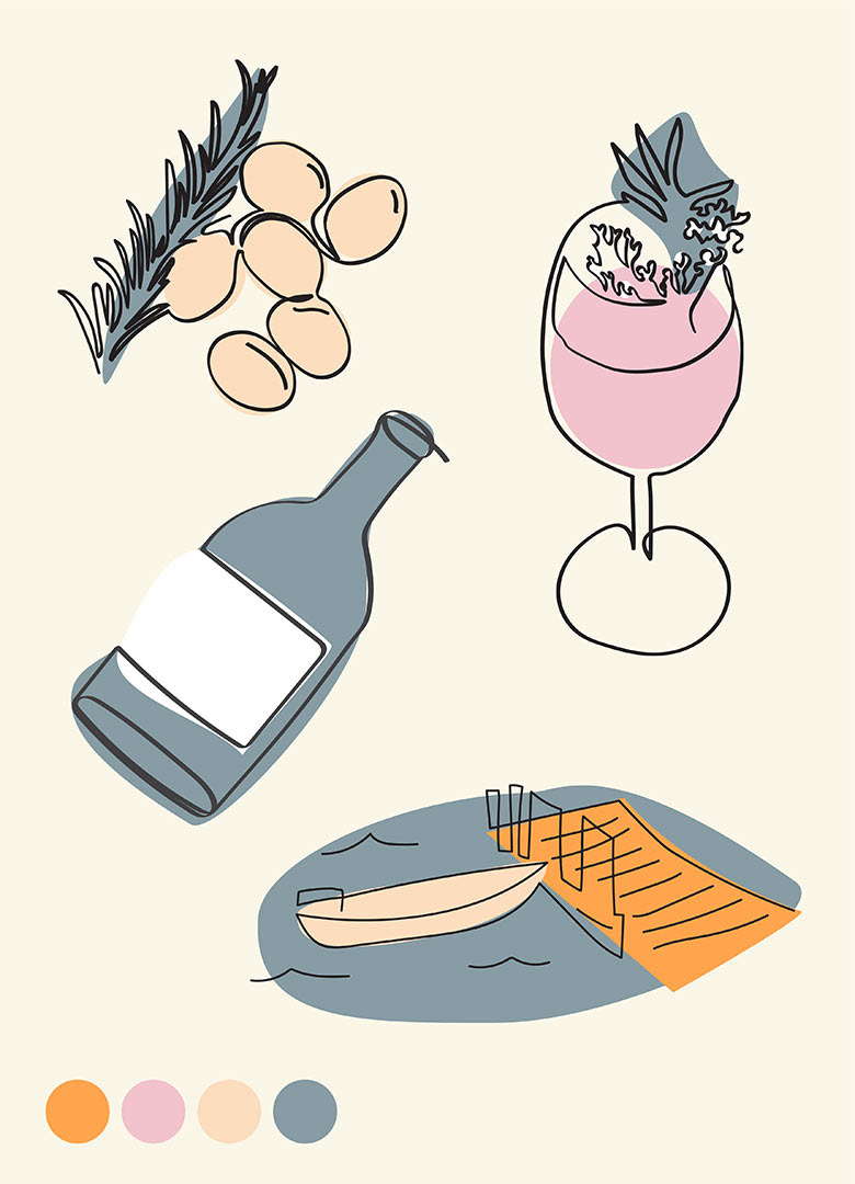 Illustrations & Colour Palette