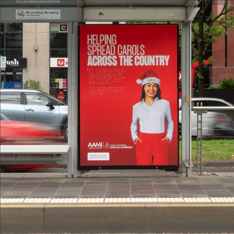 Braille Tactile Billboard