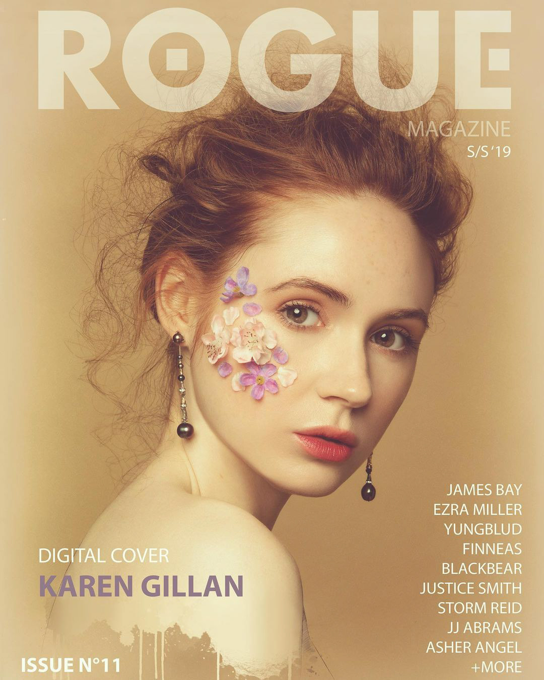 Rogue Magazine, S/S Issue N°11 - Karen Gillan by Mike Ruiz