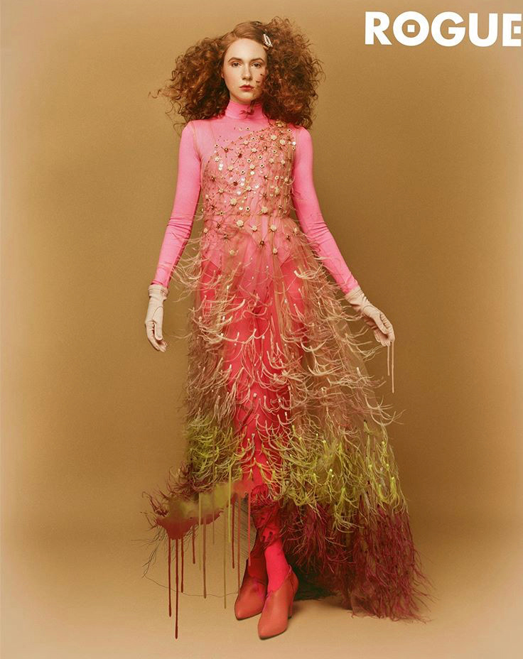 Rogue Magazine, S/S Issue N°11 - Karen Gillan by Mike Ruiz