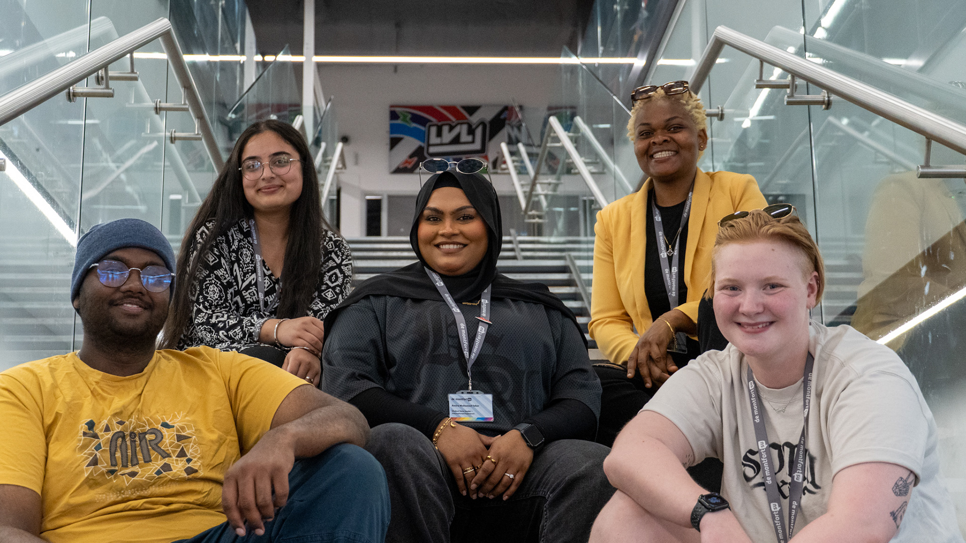 The 2025/26 De Montfort SU Sabbatical Officers