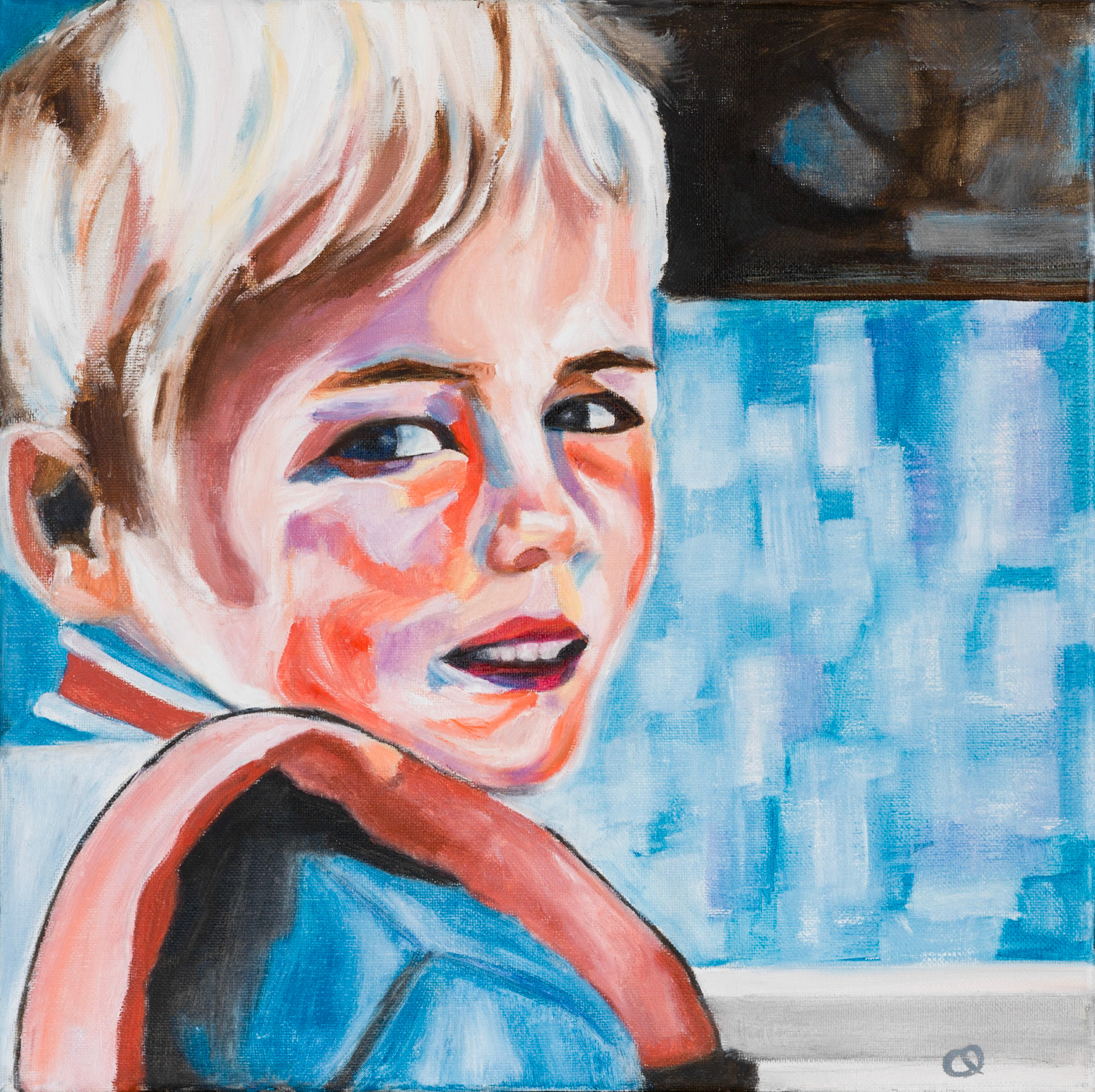 'Freddie' -12, oil on canvas, 350x350, SOLD