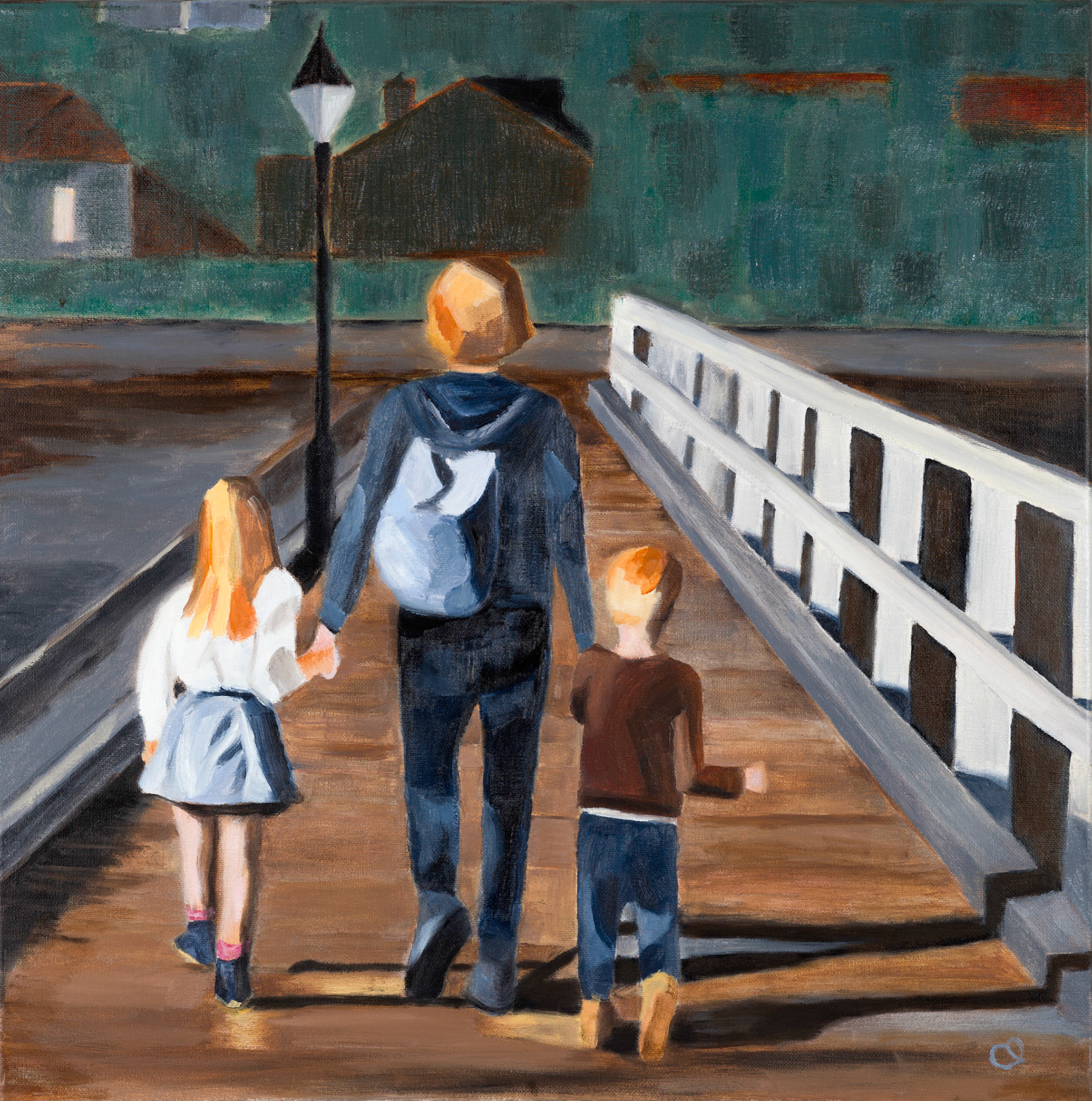 'Nana Heaven' -1, oil on canvas, 500x500, SOLD