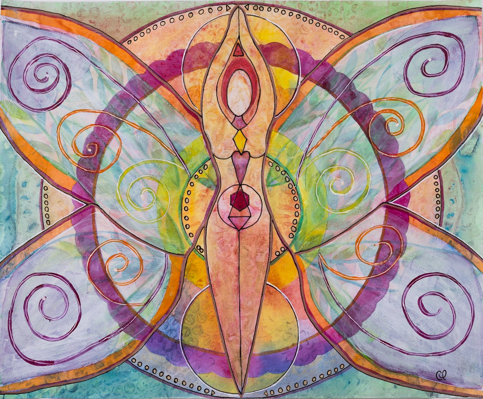 There is no better or different story than now - 35cm (14in) x 43cm (17in) mixed media on paper