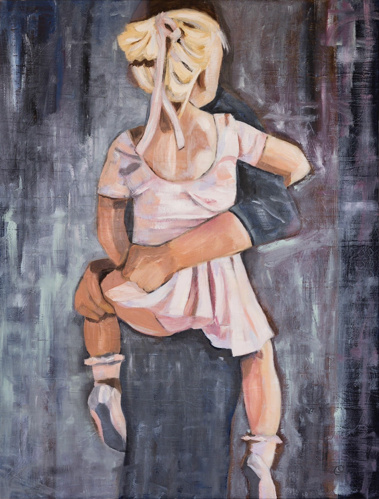 'My Tiny Dancer' -10, oil on board, 580x760, 950.00