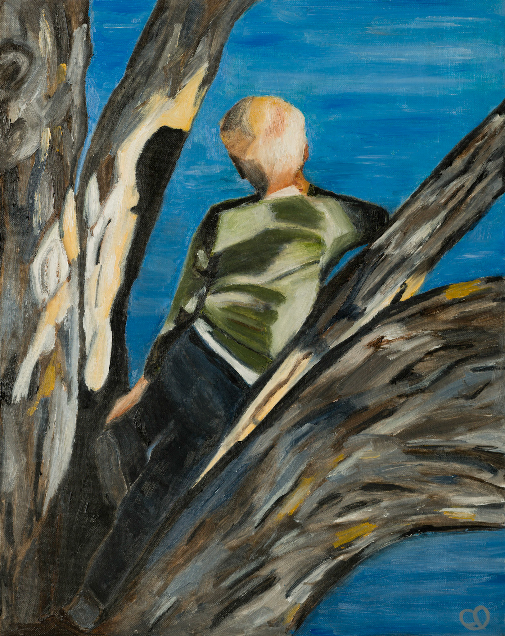 'Freddie' -3, oil on canvas, 400x510, SOLD