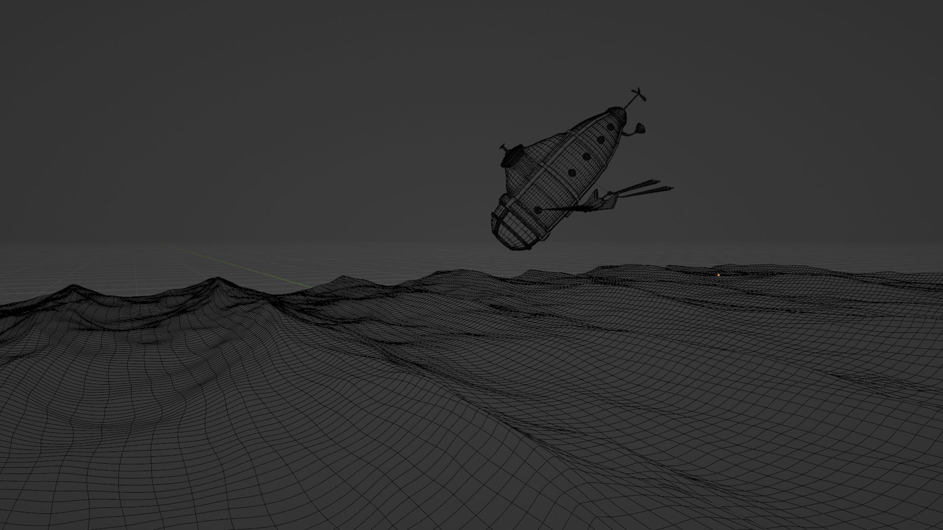 THE SKY DIVER blender