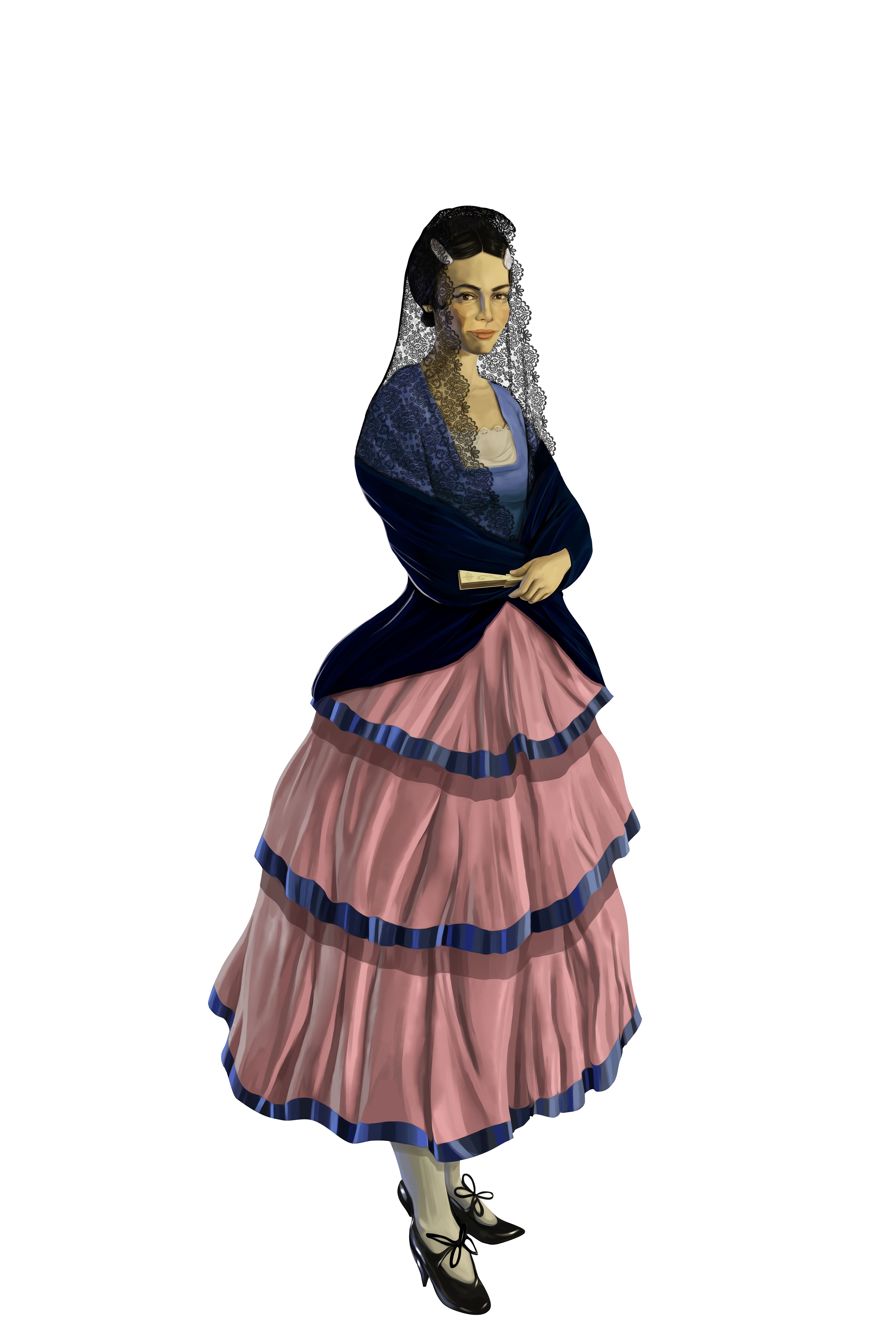 Maja. Granada y el romanticismo: Los viajes en el siglo XIX. Blender y Photoshop