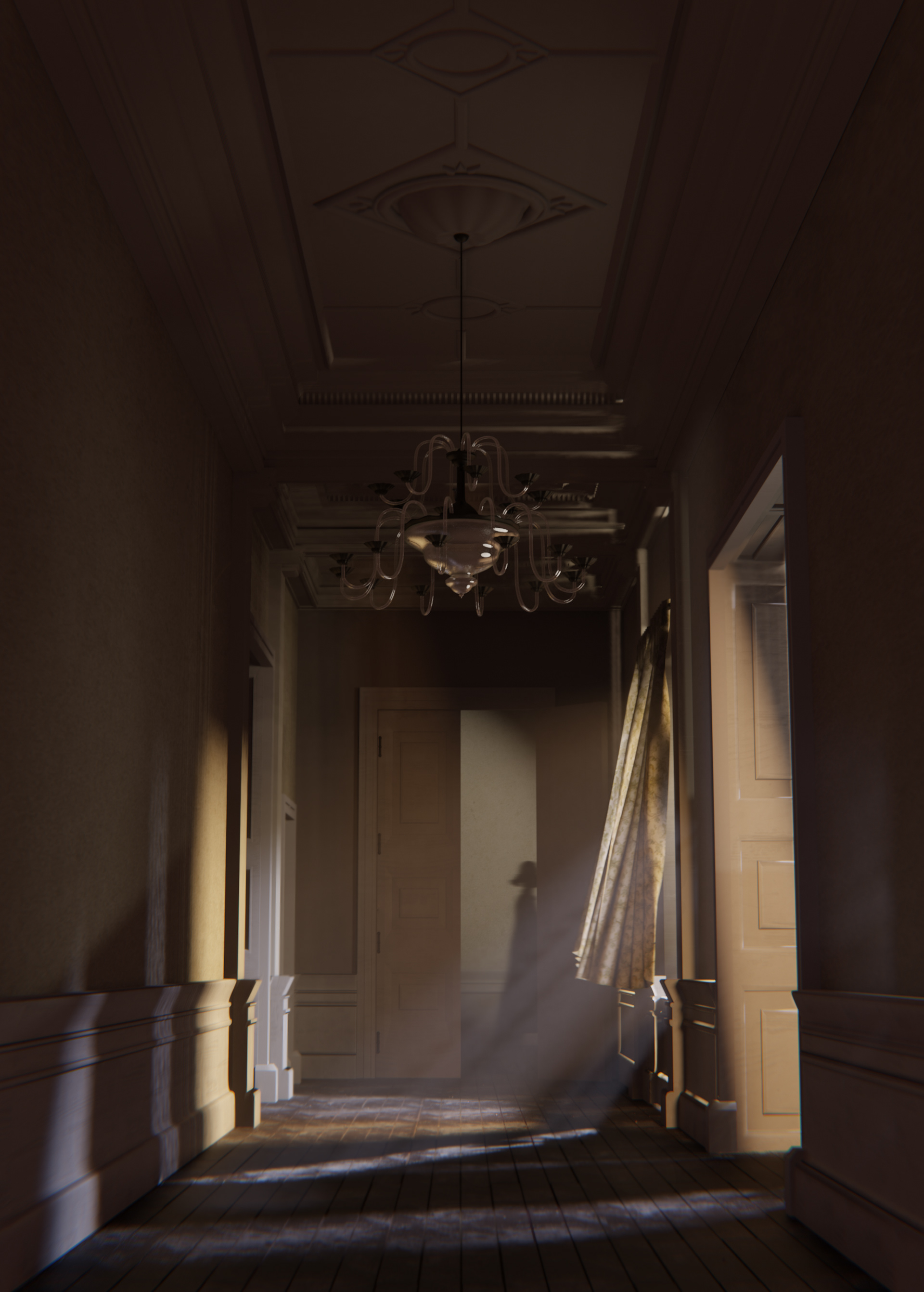 Personal work "Farewell to the gloom". Trabajo personal "Adiós a la penumbra"
