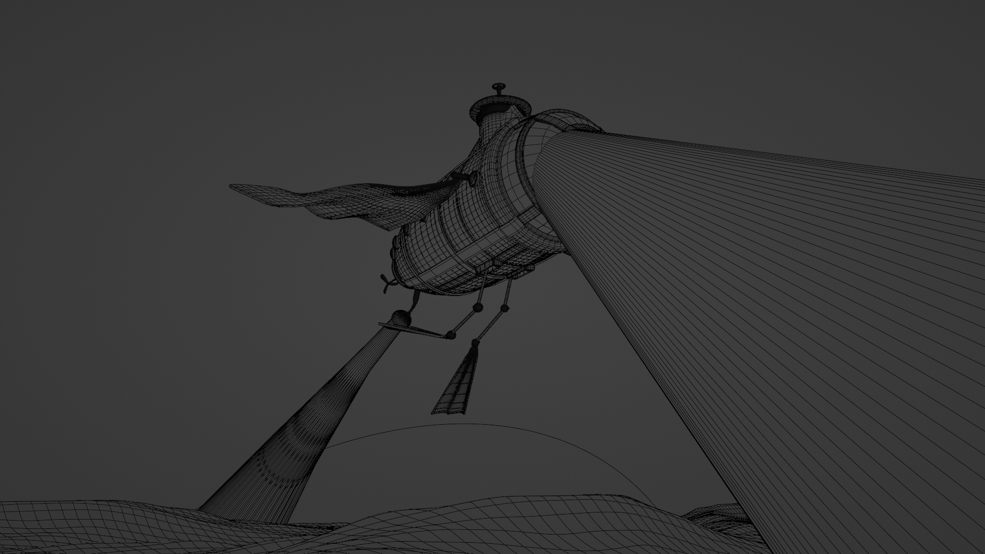 THE SKY DIVER blender