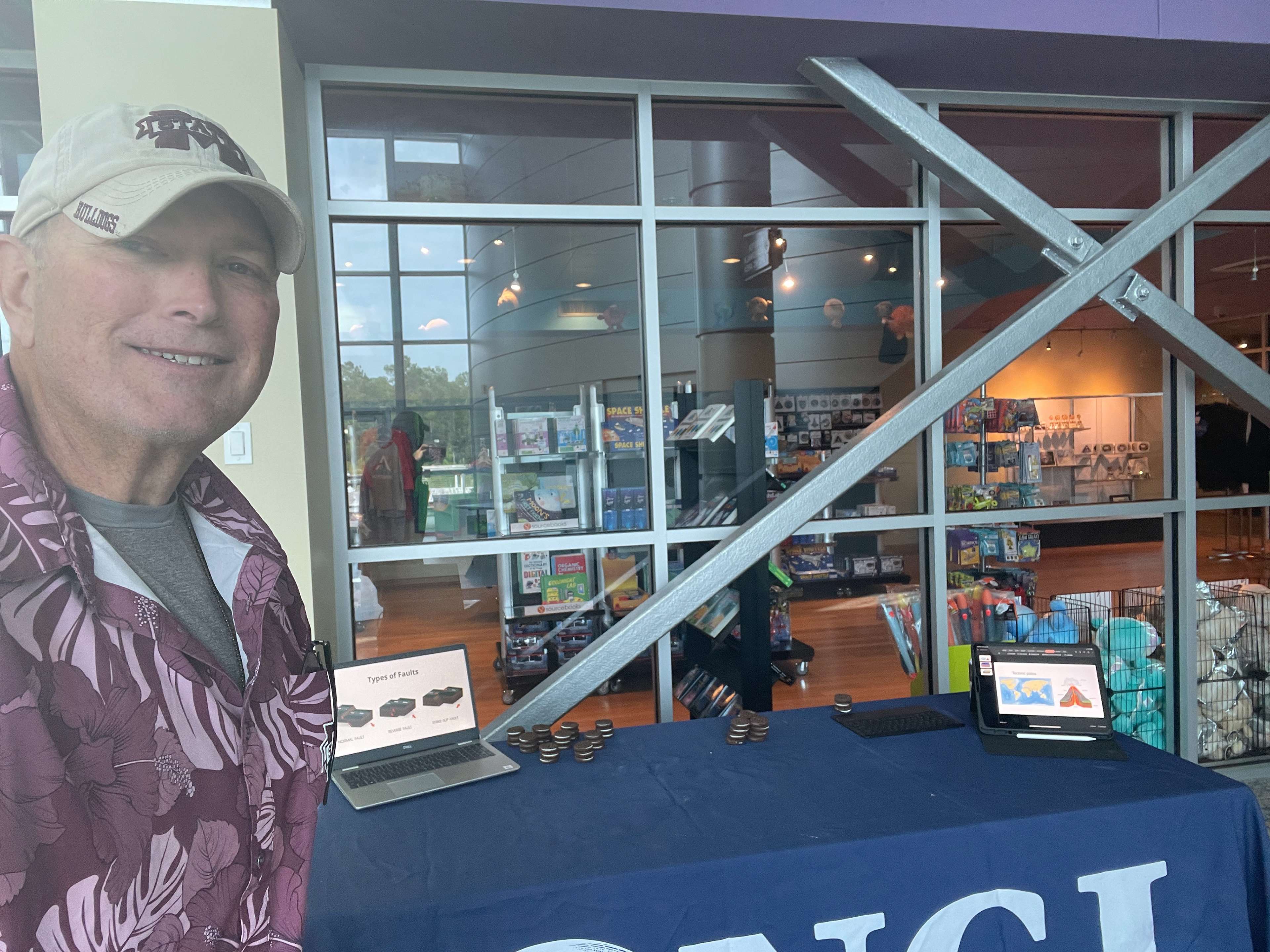 NASA Infinity Science Center, Oreo Tectonics and Faults Activity