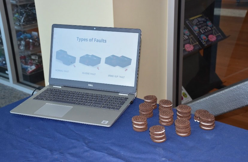 NASA Infinity Science Center, Oreo Tectonics and Faults Activity