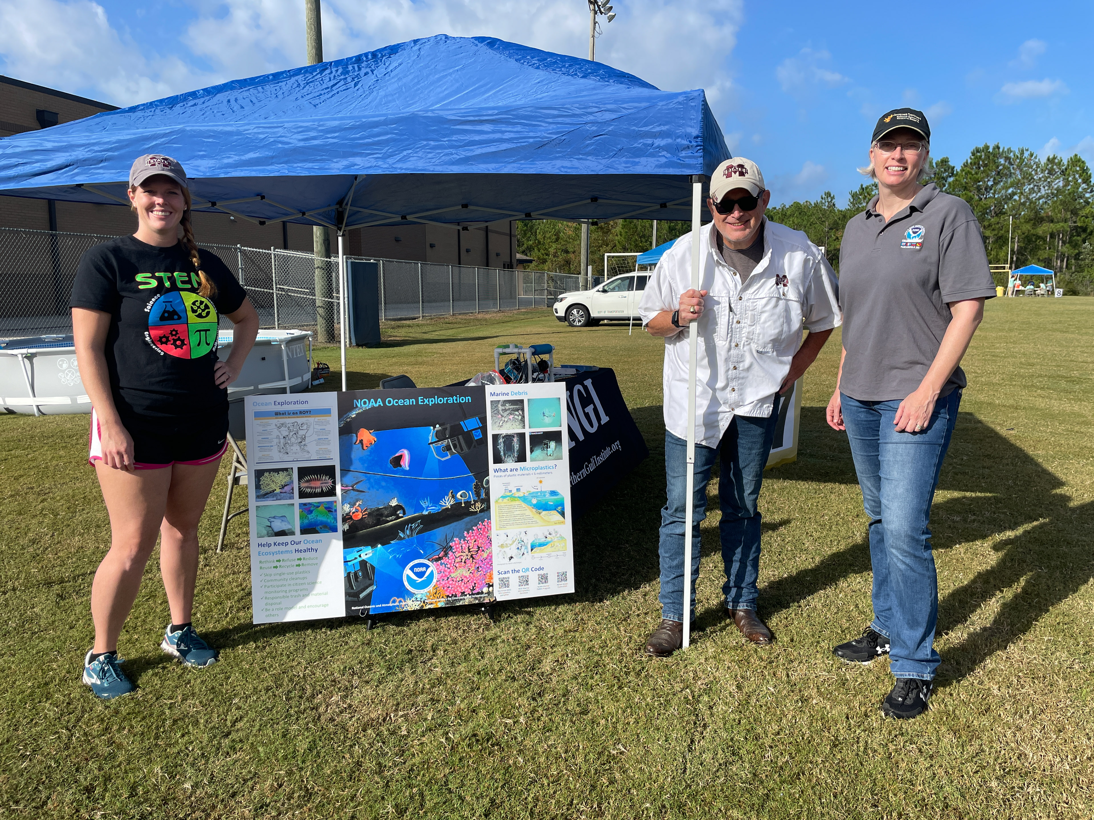 "My Two Boots" Marine Science Fair at Gautier High School