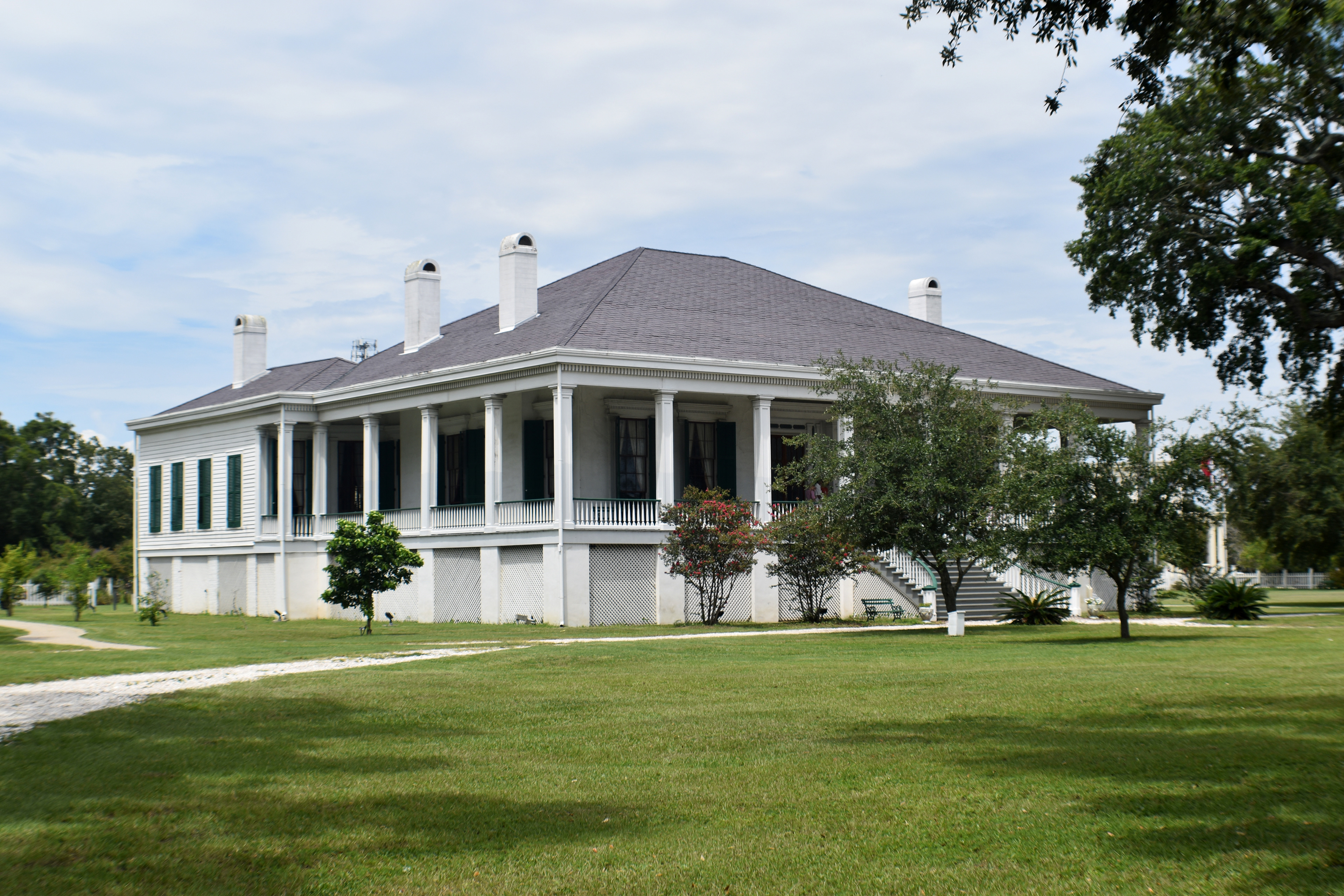 Beauviour Mansion (from the beach)