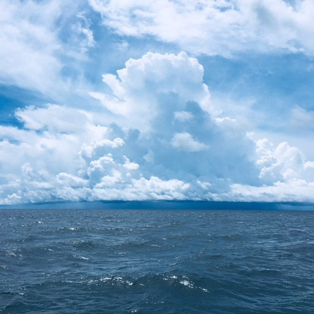 Storms over the Mississippi Delta