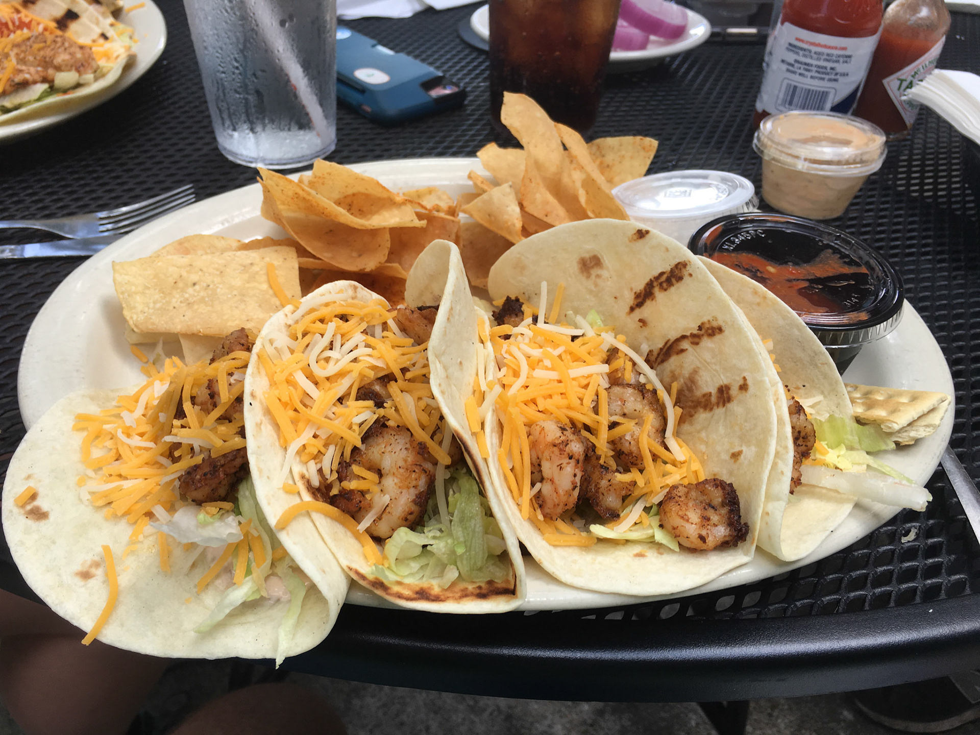 Shrimp Tacos: Cuz's Seafood Bay St Louis