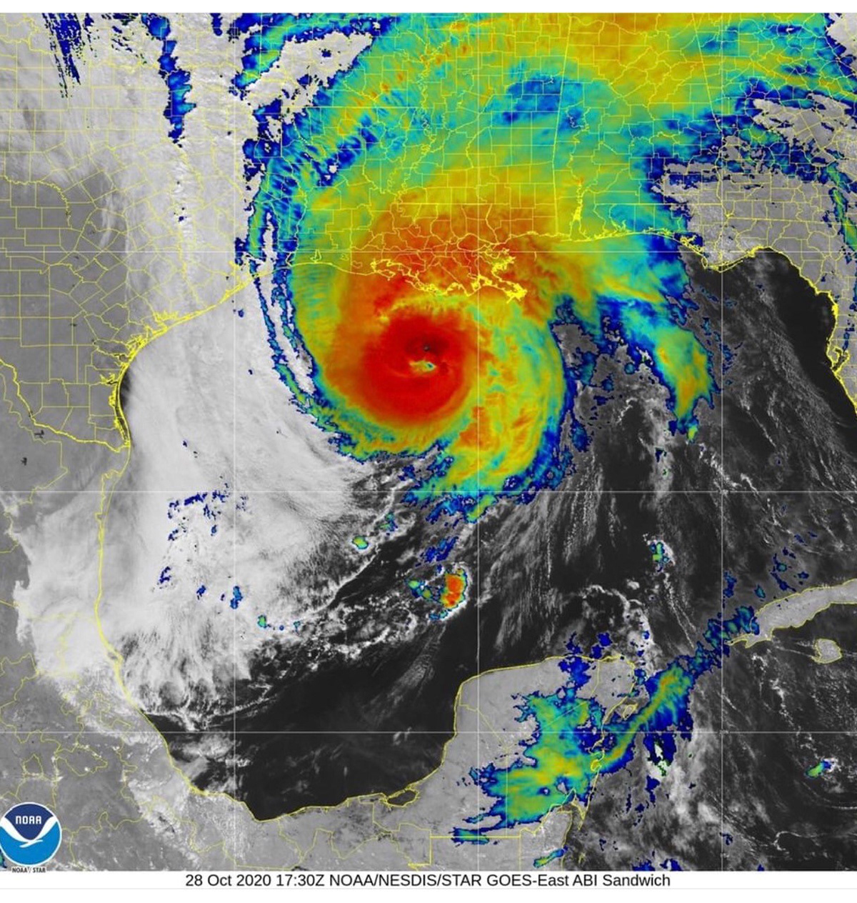Hurricane Zeta - 2020