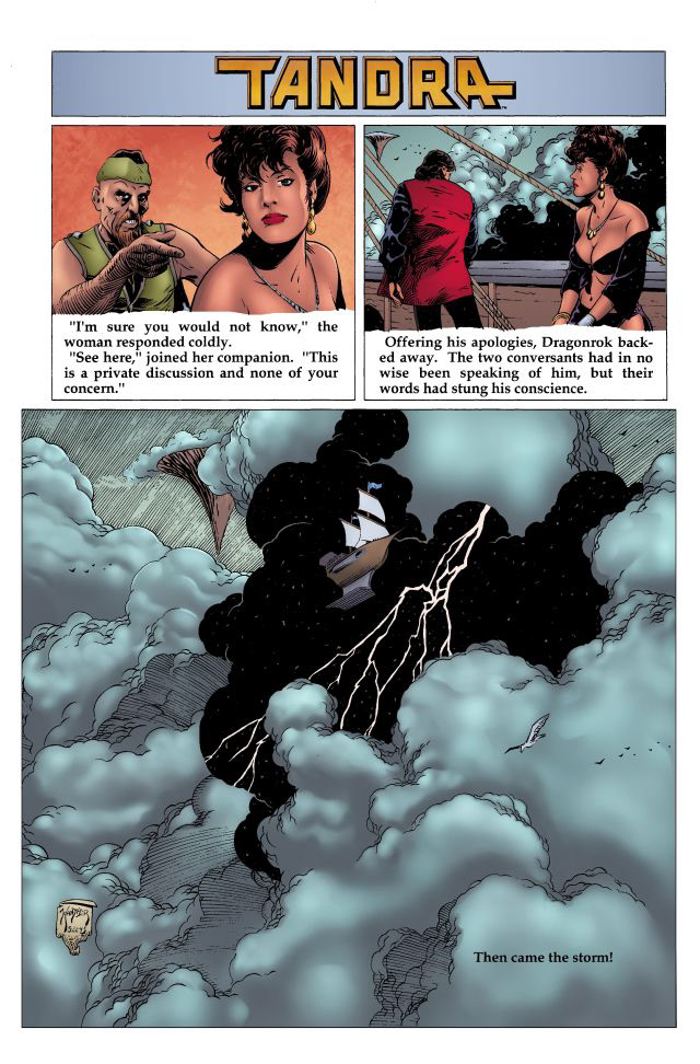 Dragonrok Issue 1 from the Tandra universe