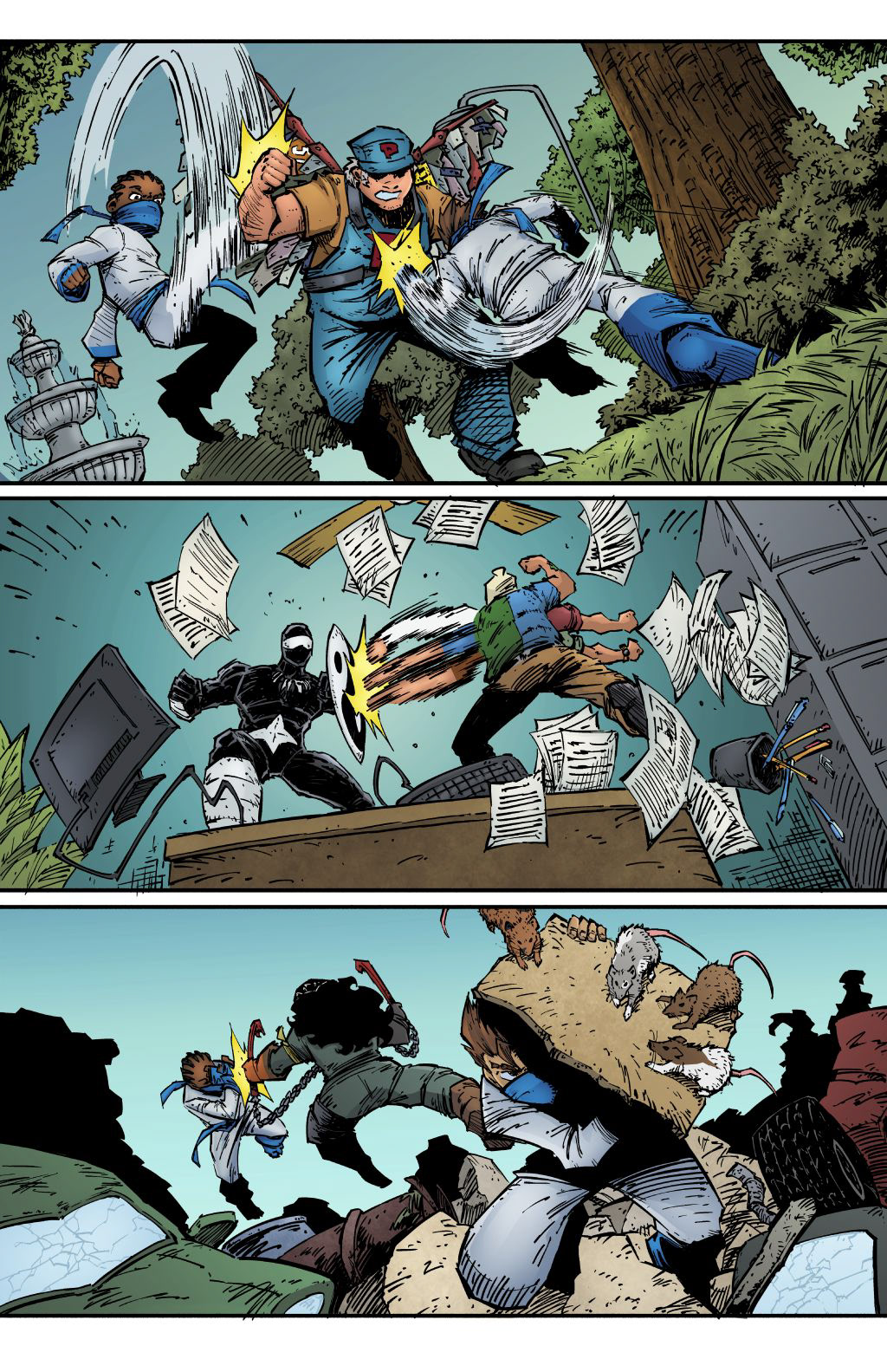 Toteman - Ninja boys day off