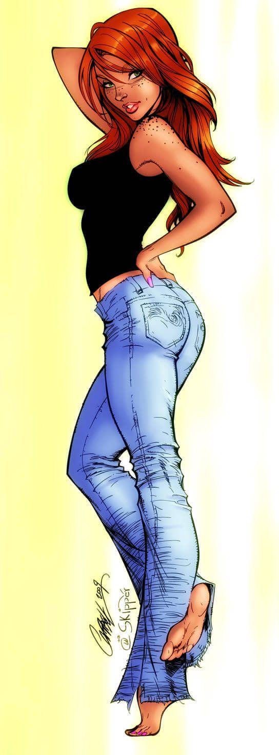 Lines: J Scott Campbell  Inks: J-Skipper  Colours: LisaMCreations