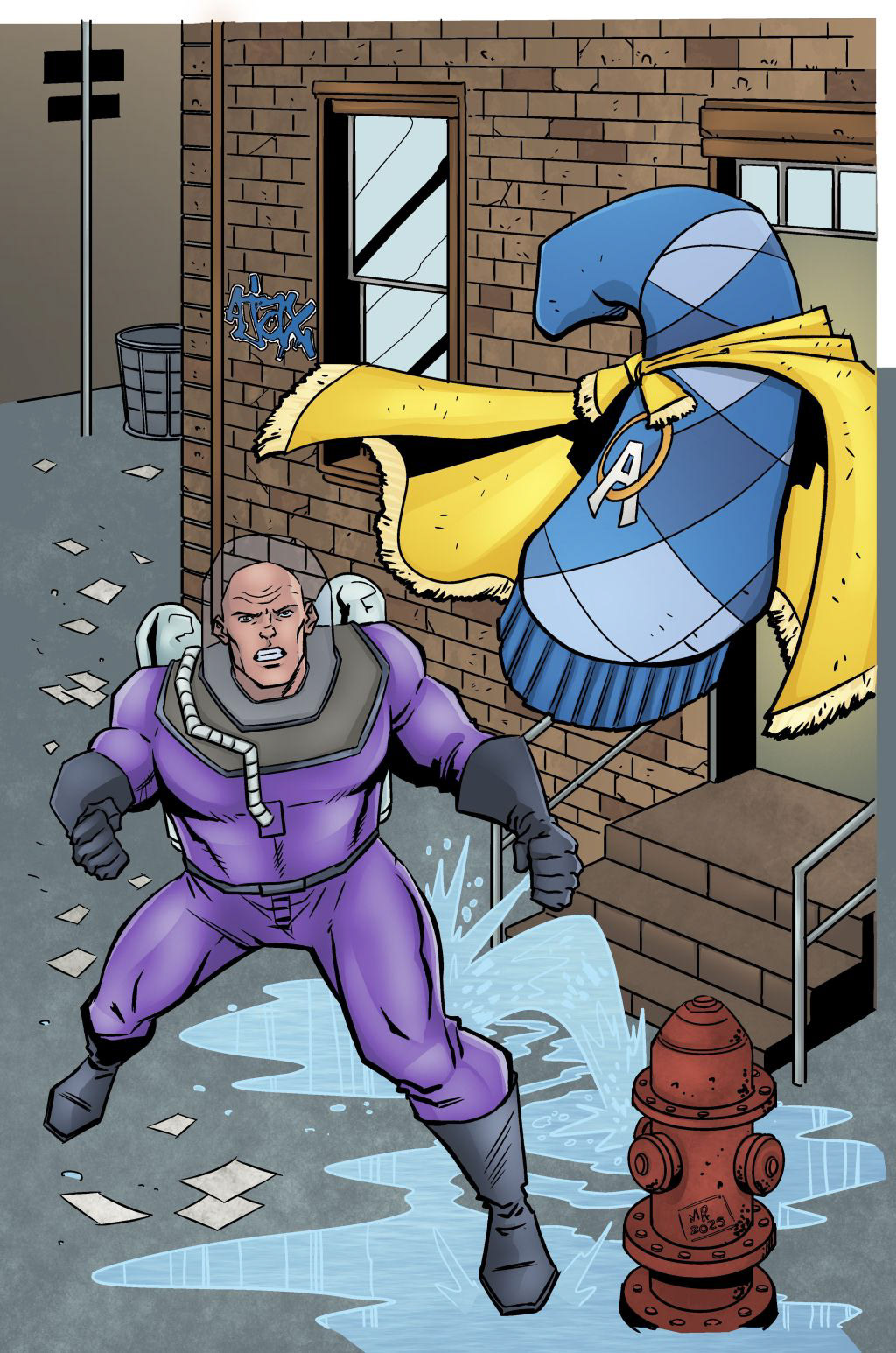 Argyle Cover Phantom Ink Comics