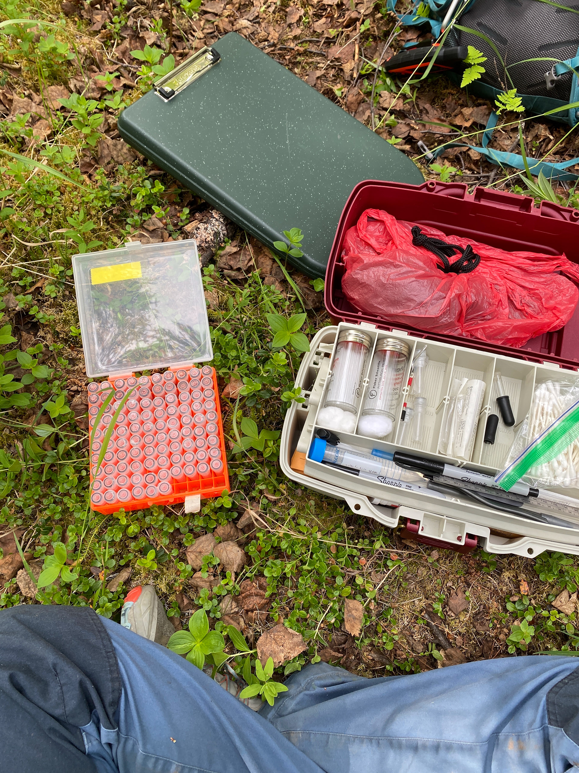 Field work supplies in Alaska