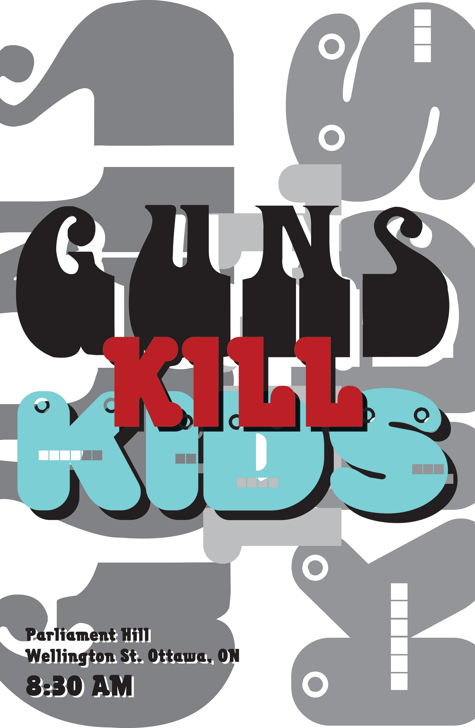 Guns Kill Kids - Seymour Chwast Tribute