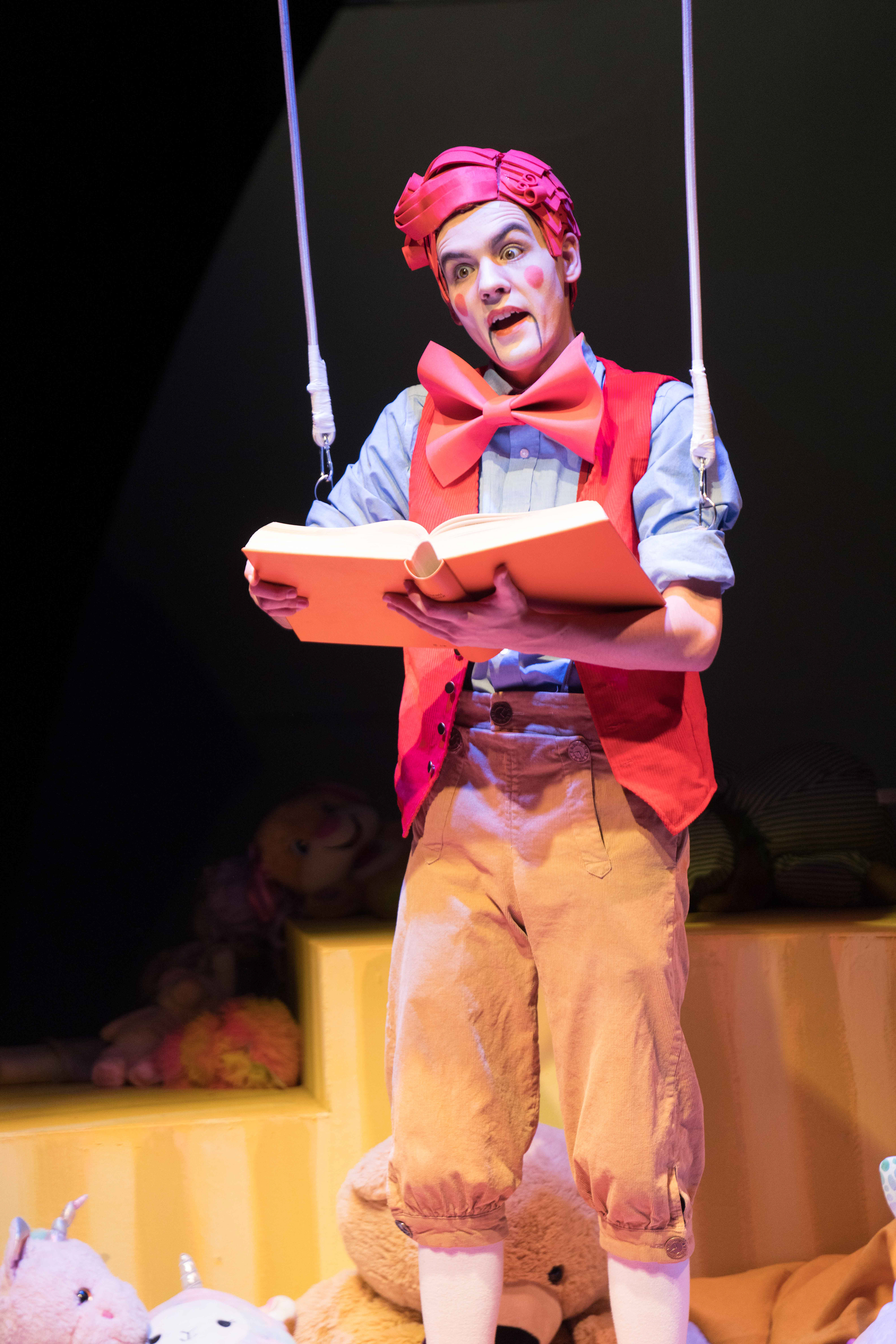 Winston Puppet Character. 