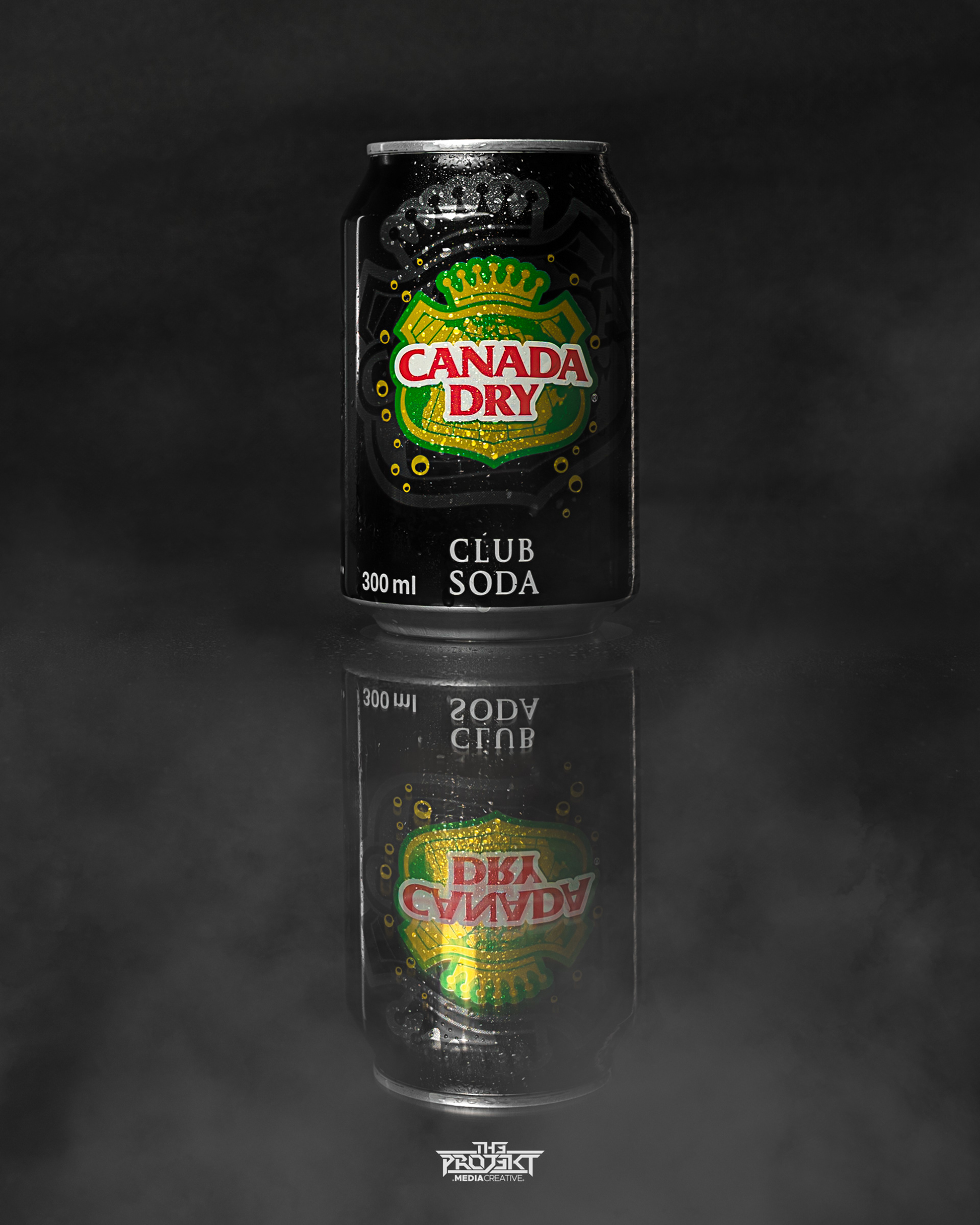 Home shoot of Canada Dry