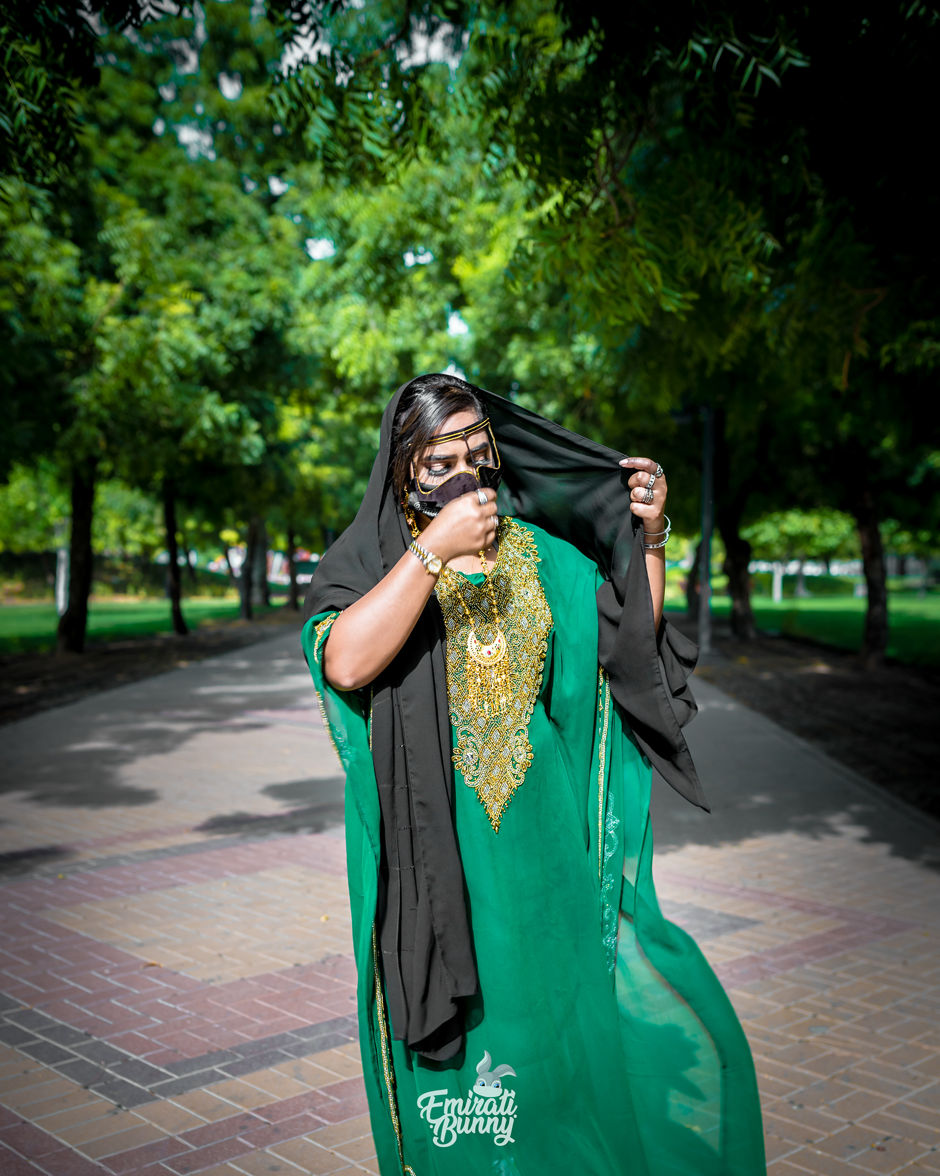 Outfit for Emirati Culture Video, Corniche, Abu Dhabi