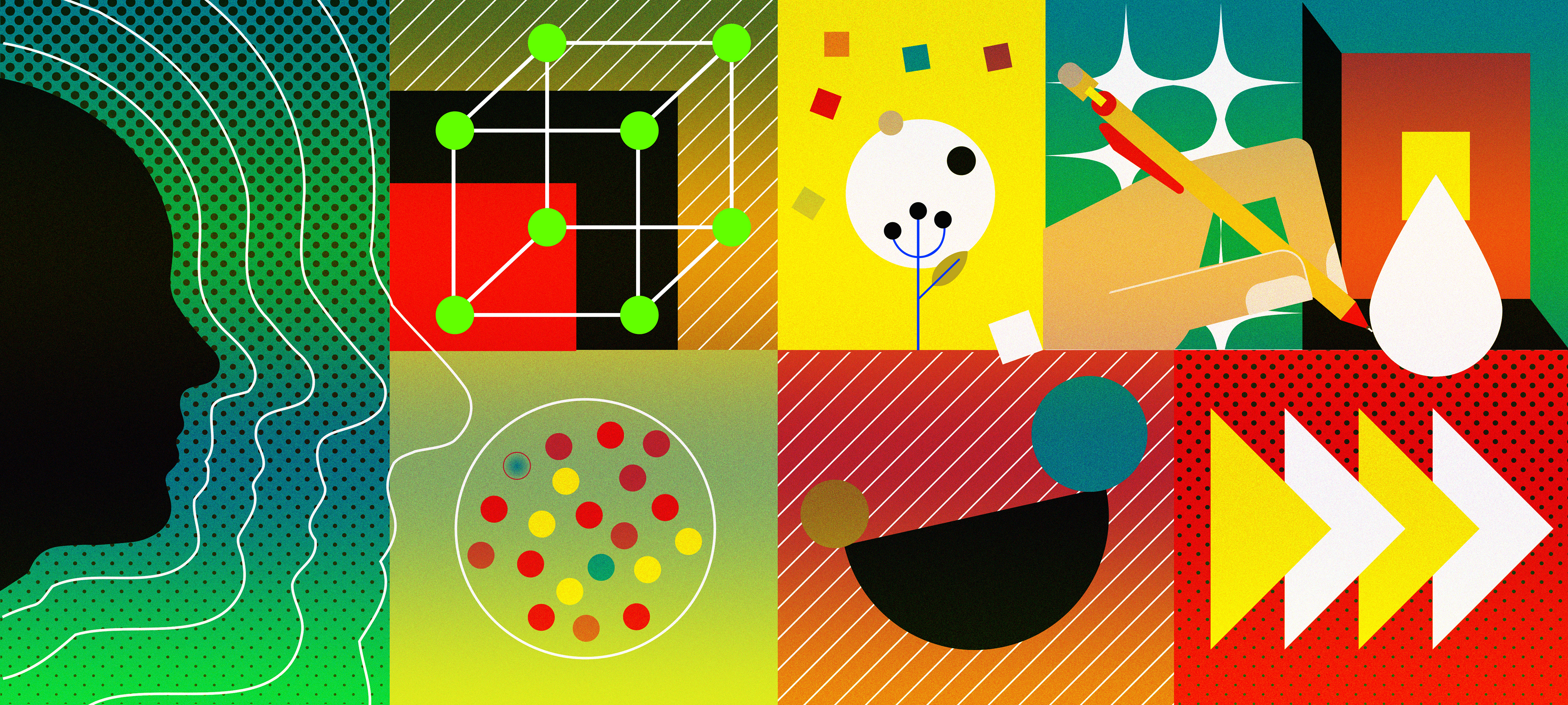 equilibrio salvatore liberti illustratore corriere della sera uomo in rivolta guardare al futuro