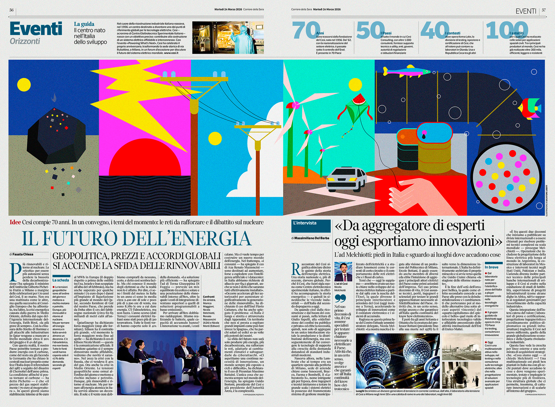 energia geopolitica cesi Il Futuro dell'Energia corriere della sera salvatore liberti
