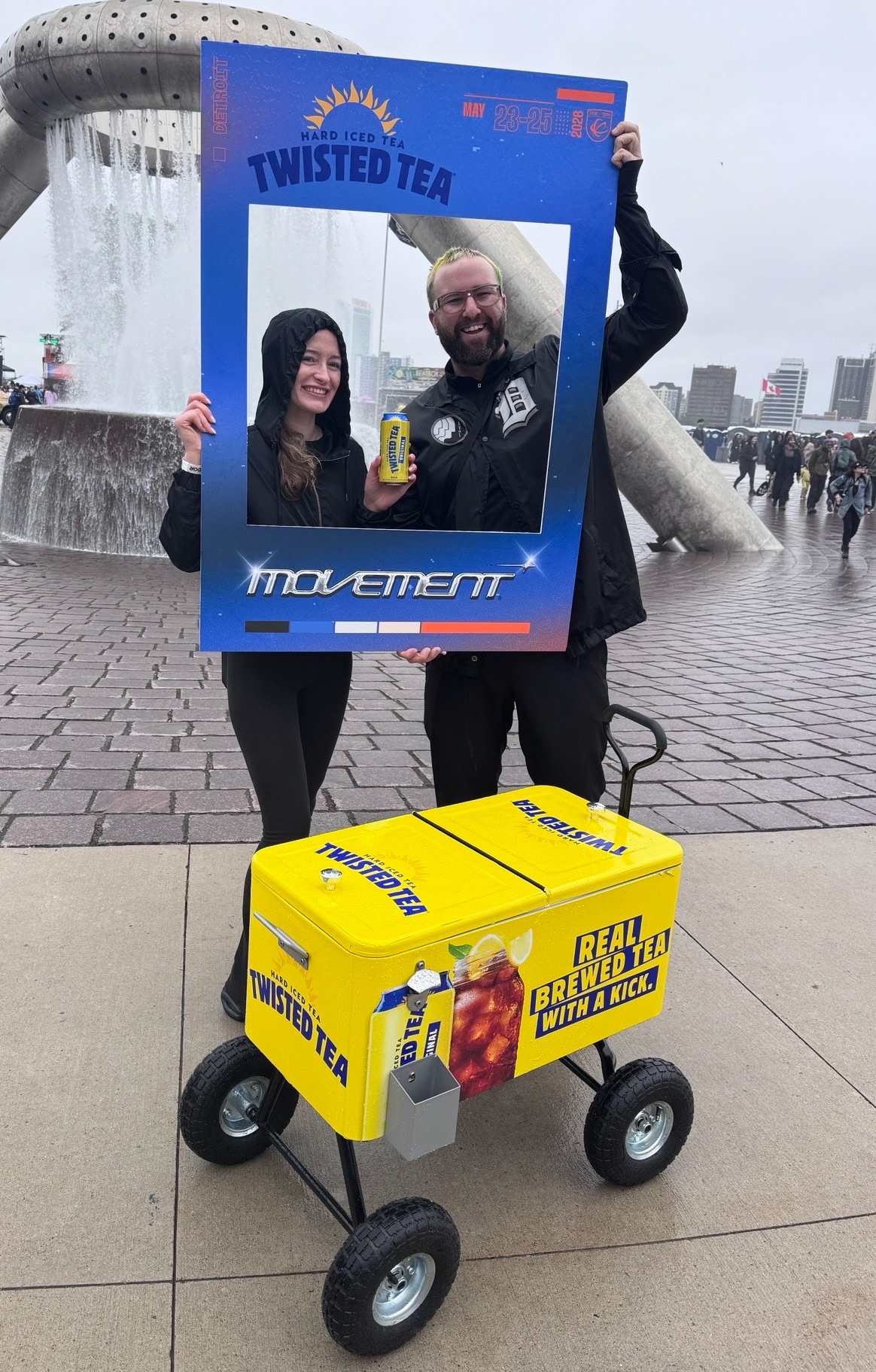 Cooler Cart Vinyl Wrap (2)
