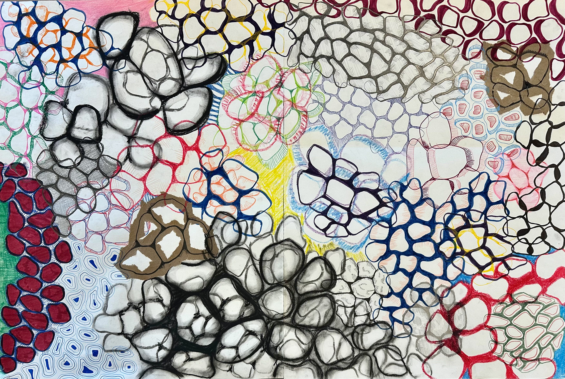 Multimedia, 36x24 inch.