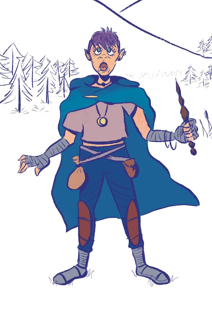 The main character of a comic I want to write.